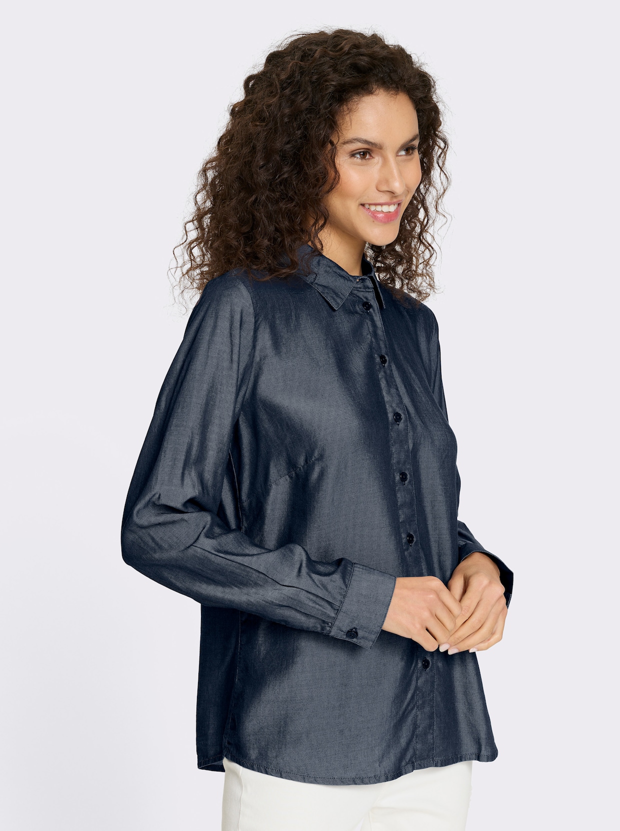 heine Hemdbluse - dark blue