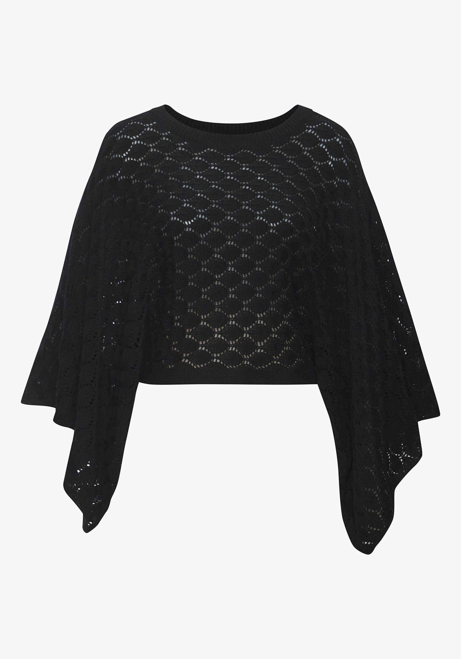 French Connection Ajourpullover - schwarz