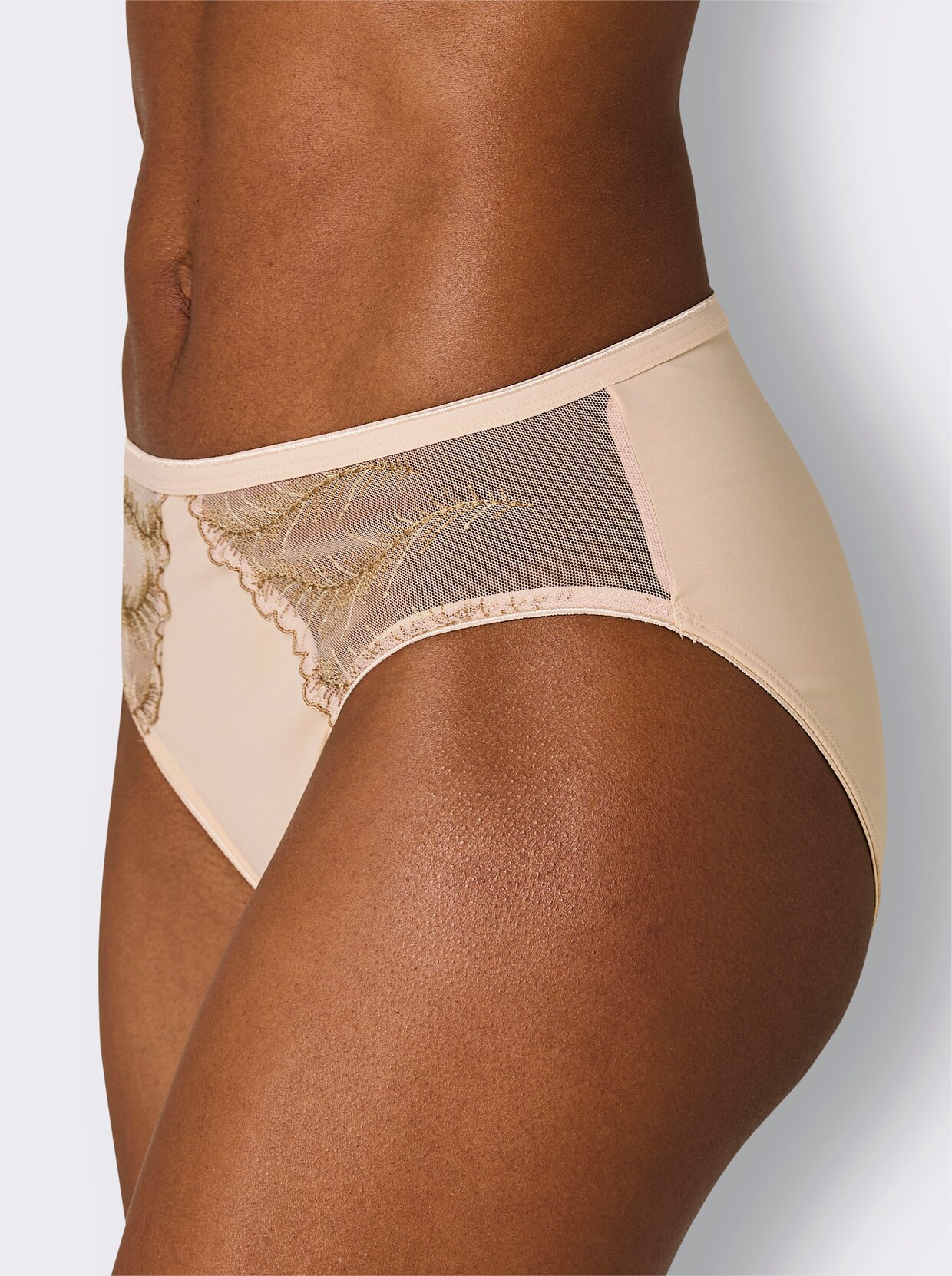 wäschepur Jazzpants - elfenbein-camel