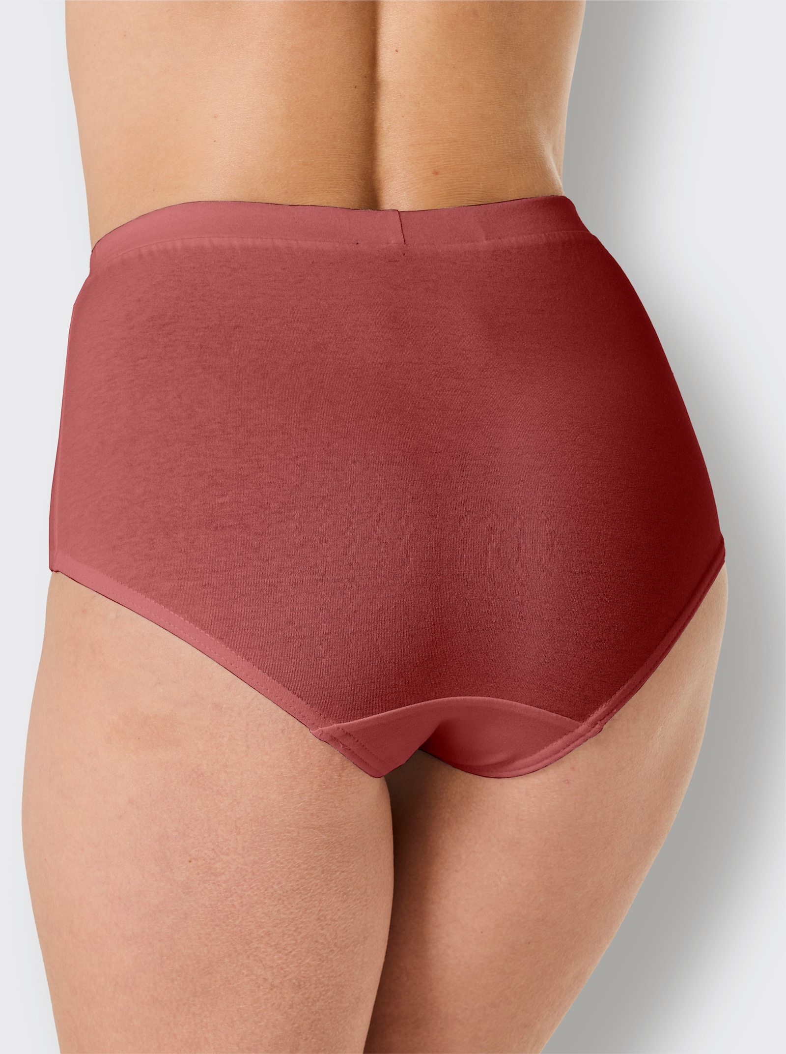 wäschepur Formslip - marine + dunkelrot