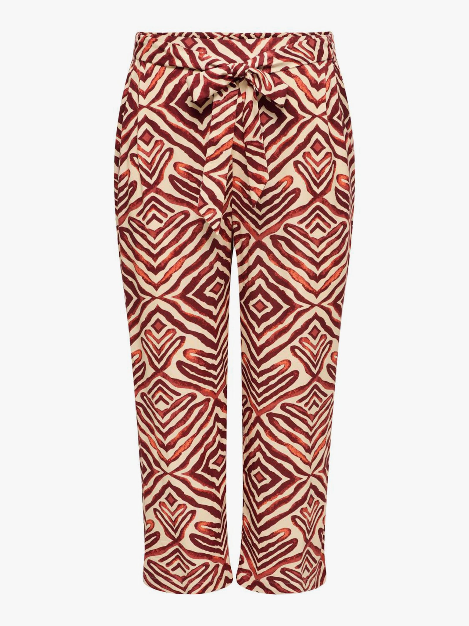 ONLY CARMAKOMA Culotte - hot chocolate aop:tribe