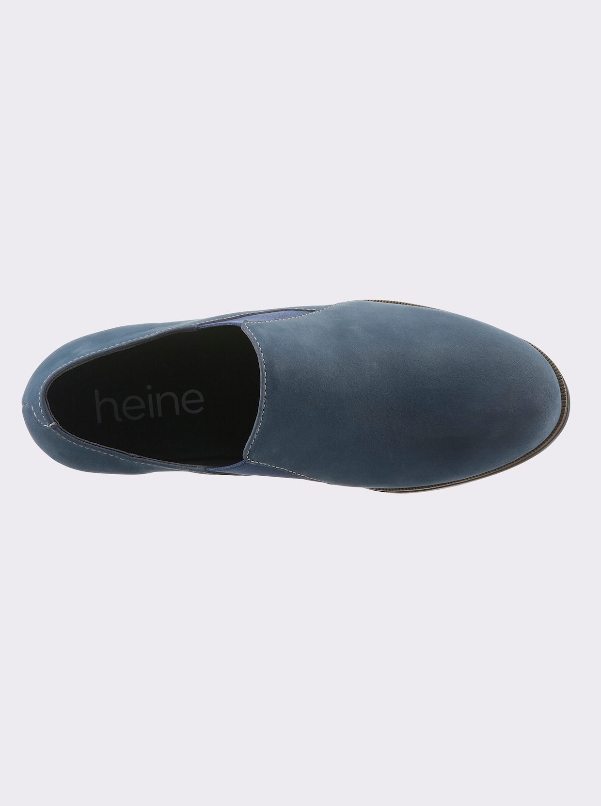 heine Hoogfrontpumps - blauw