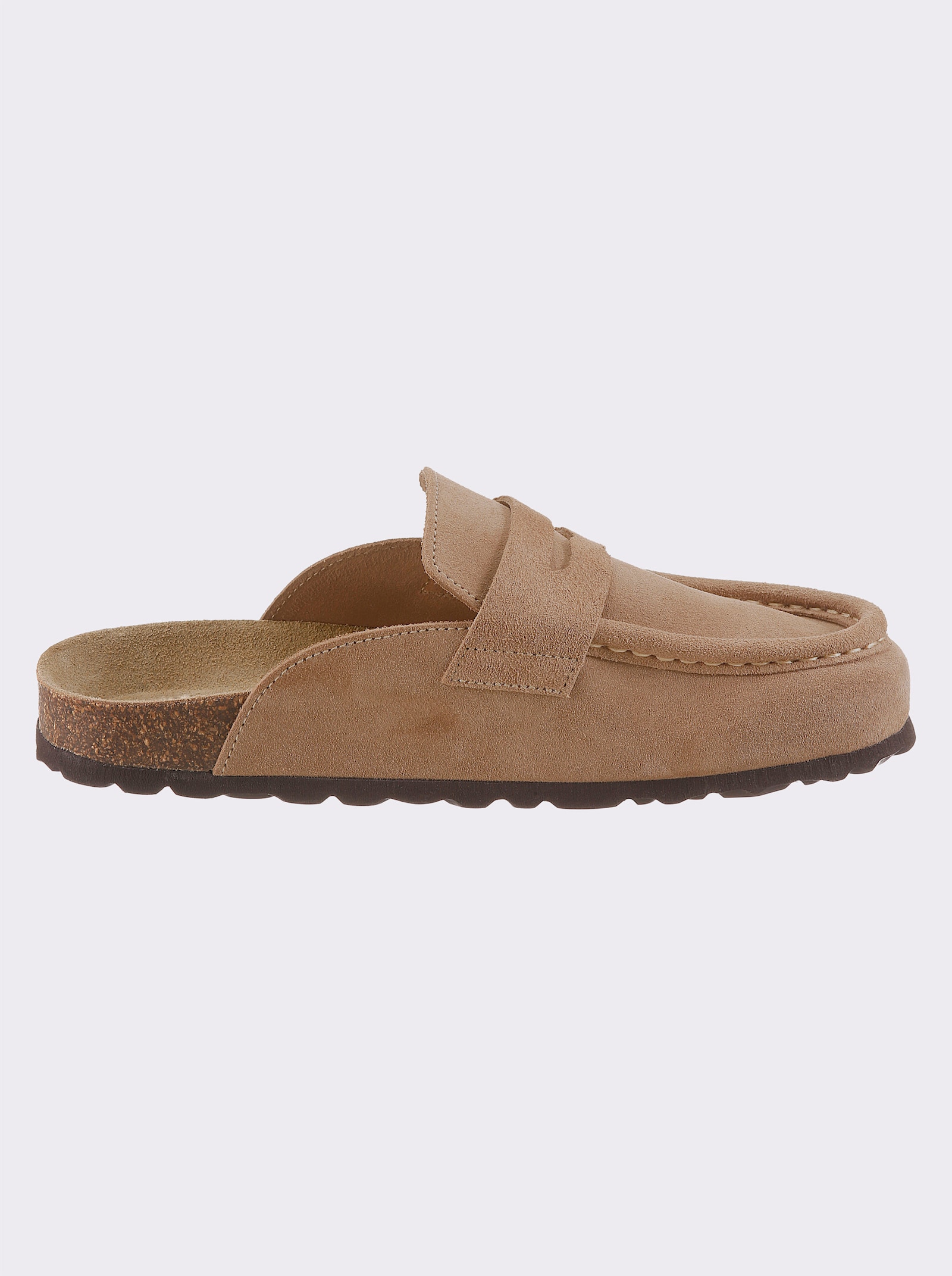 heine Pantolette im Sabot-Stil - beige