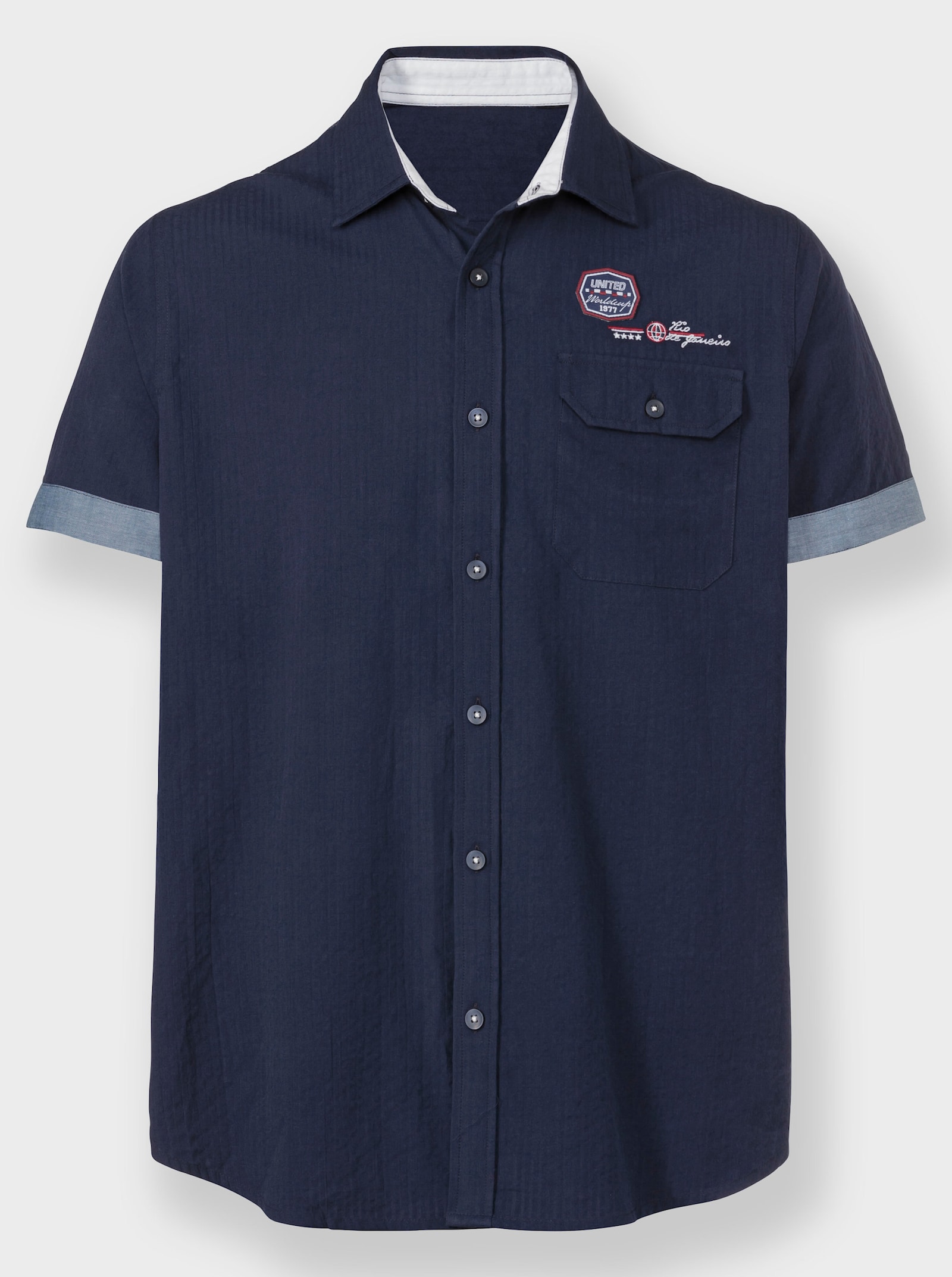 Catamaran Kurzarmhemd - marine