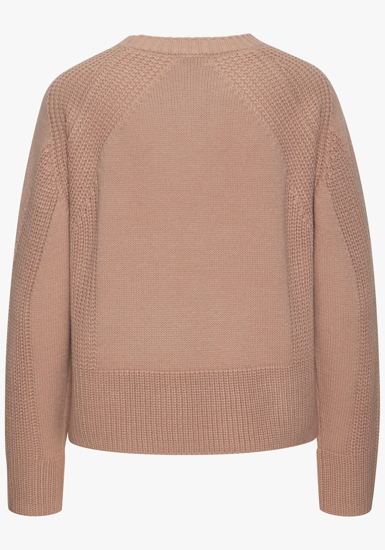 LASCANA Strickpullover - camelfarben