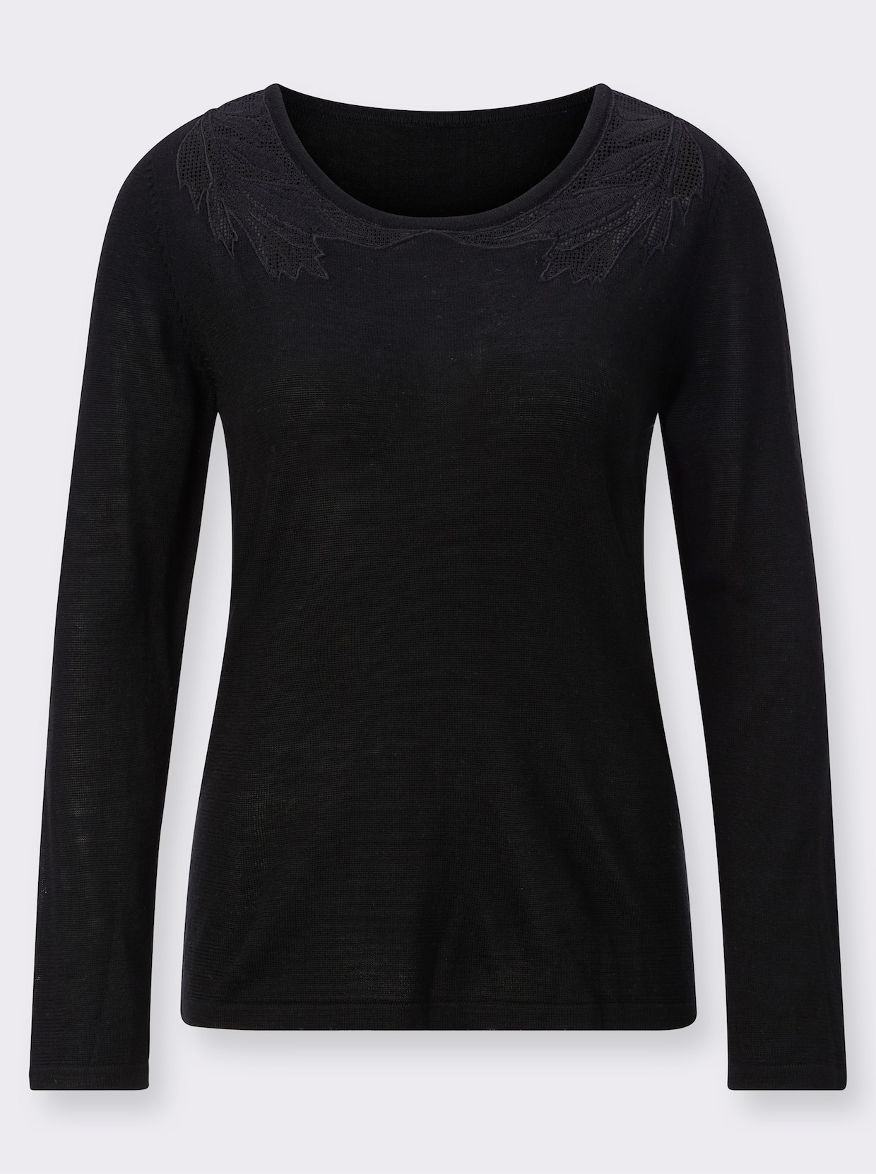 Pullover met lange mouwen - zwart