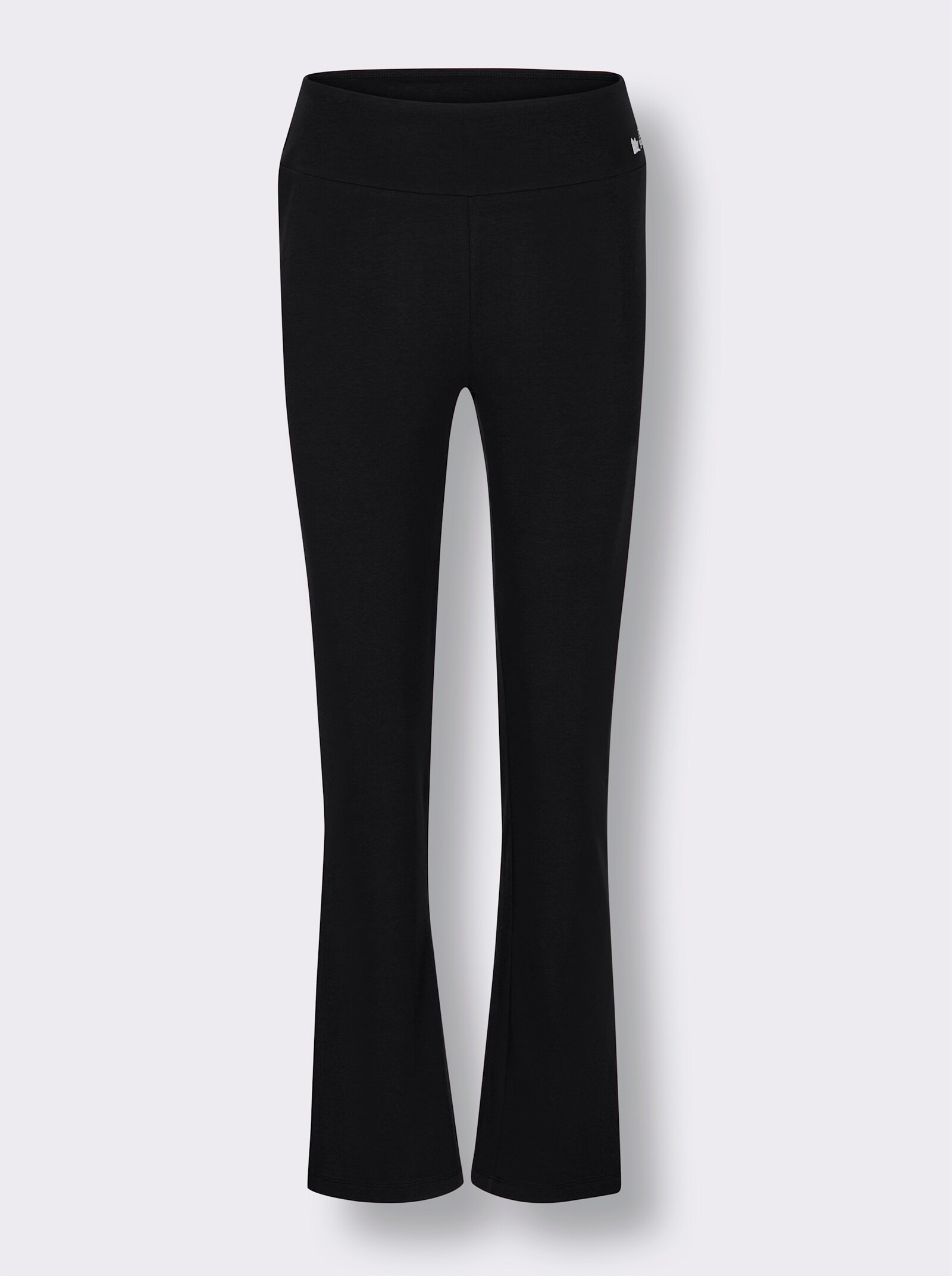 feel good Dehnbund-Hose mit Stretch - schwarz
