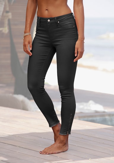 LASCANA Jeggings - anthrazit