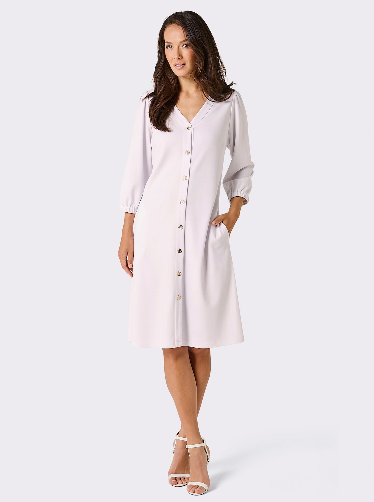 CREATION L PREMIUM A-Linien-Kleid - ecru