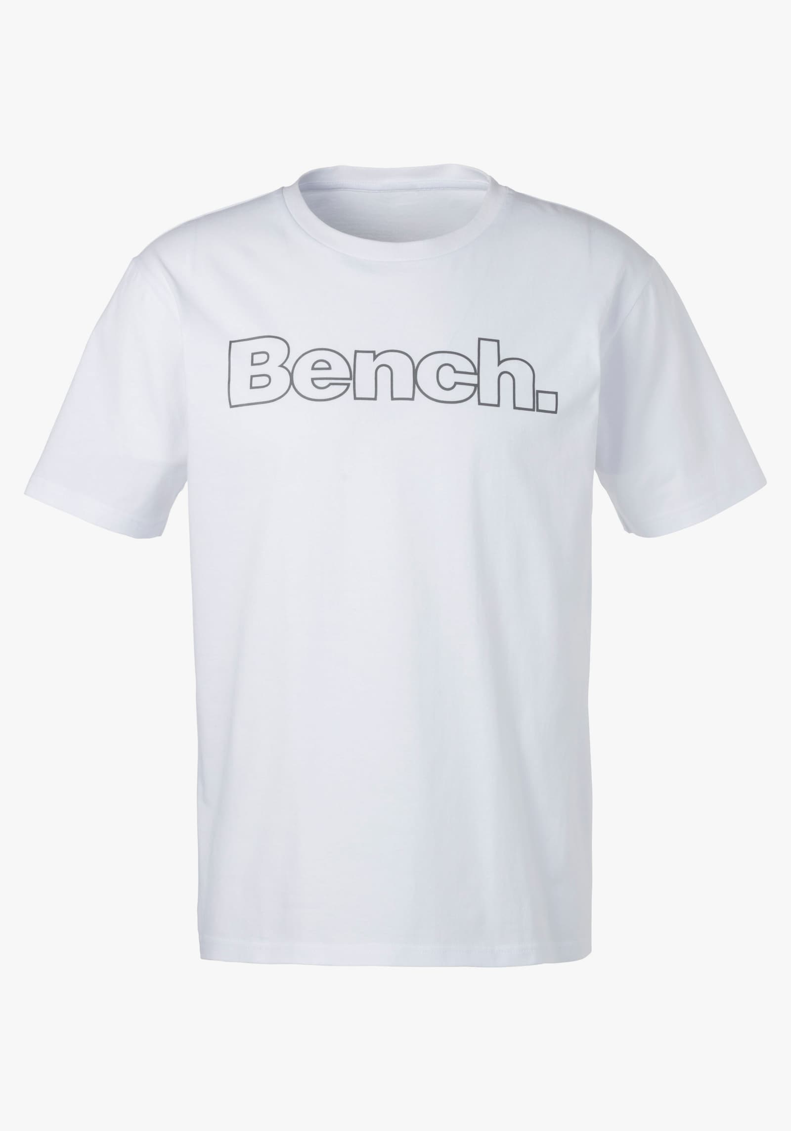 Bench. Loungewear T-Shirt - weiß