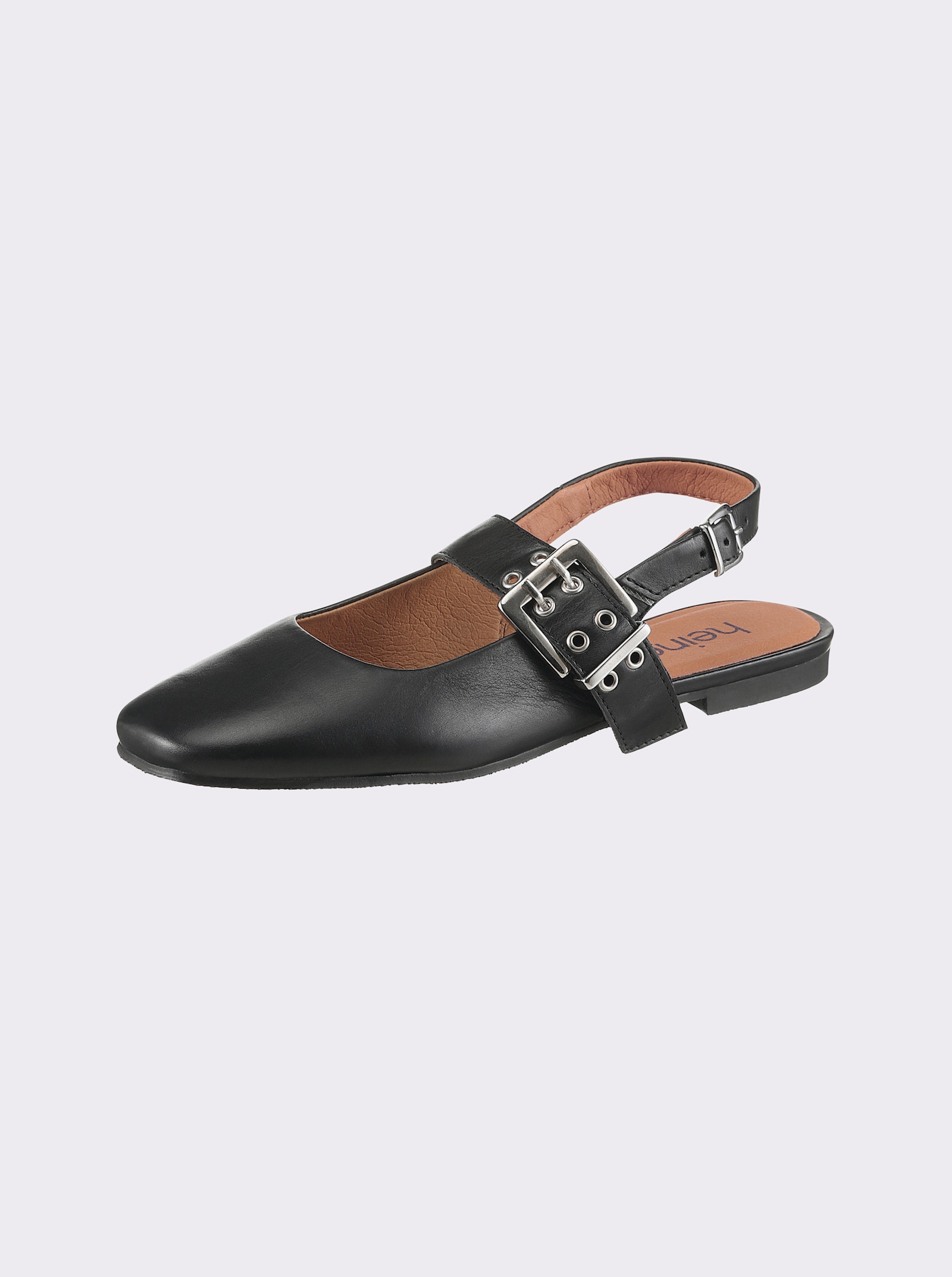 heine Slingballerina - schwarz