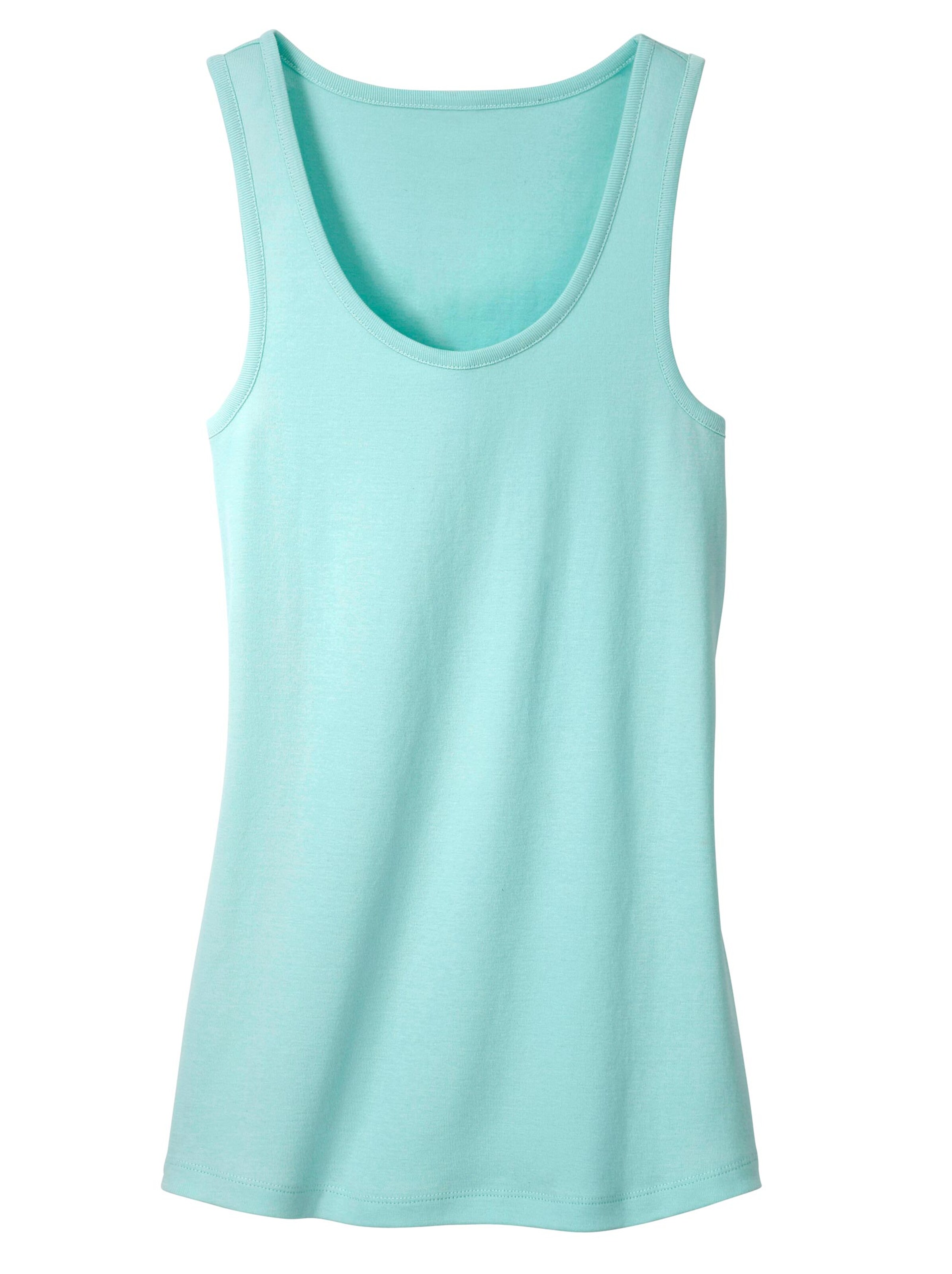 wäschepur Achselhemd - rosé + bleu + mint