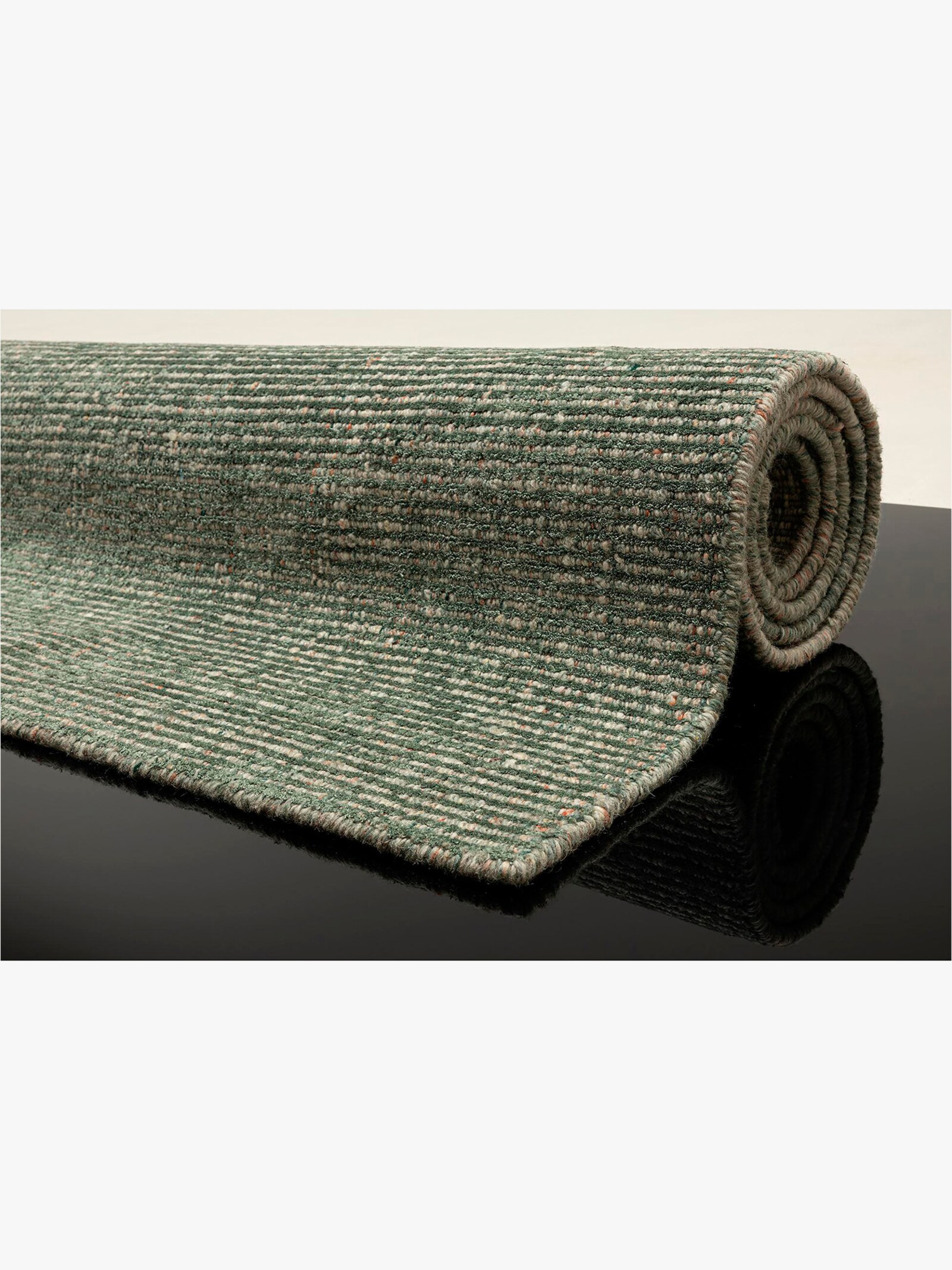 Theko Teppich - grün