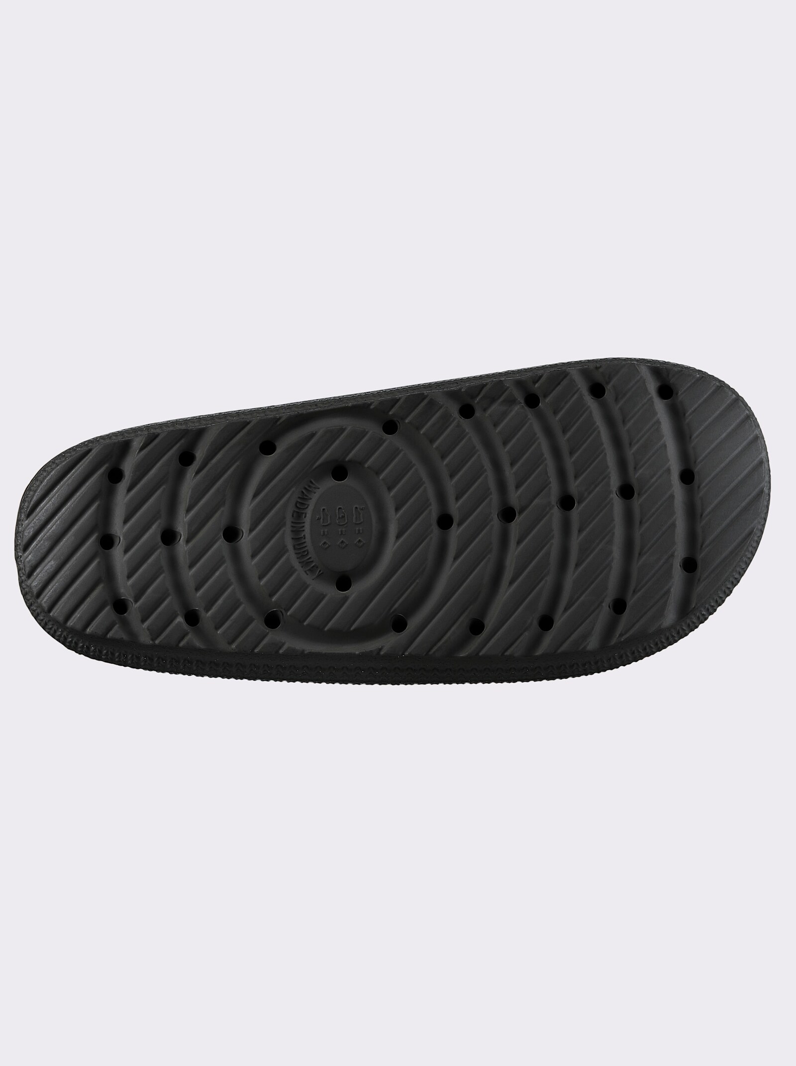 heine Mules - noir à motifs