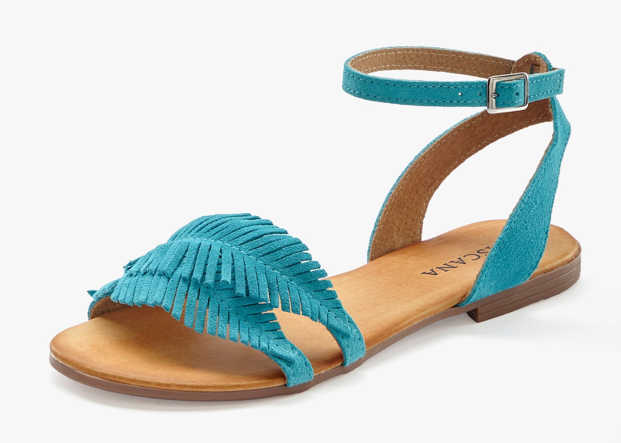 LASCANA sandalen - turquoise