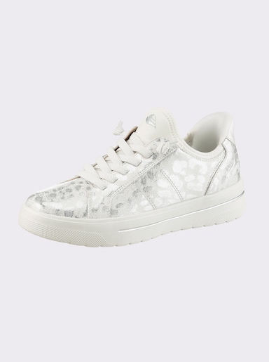 Jana Sneaker - weiß-gemustert