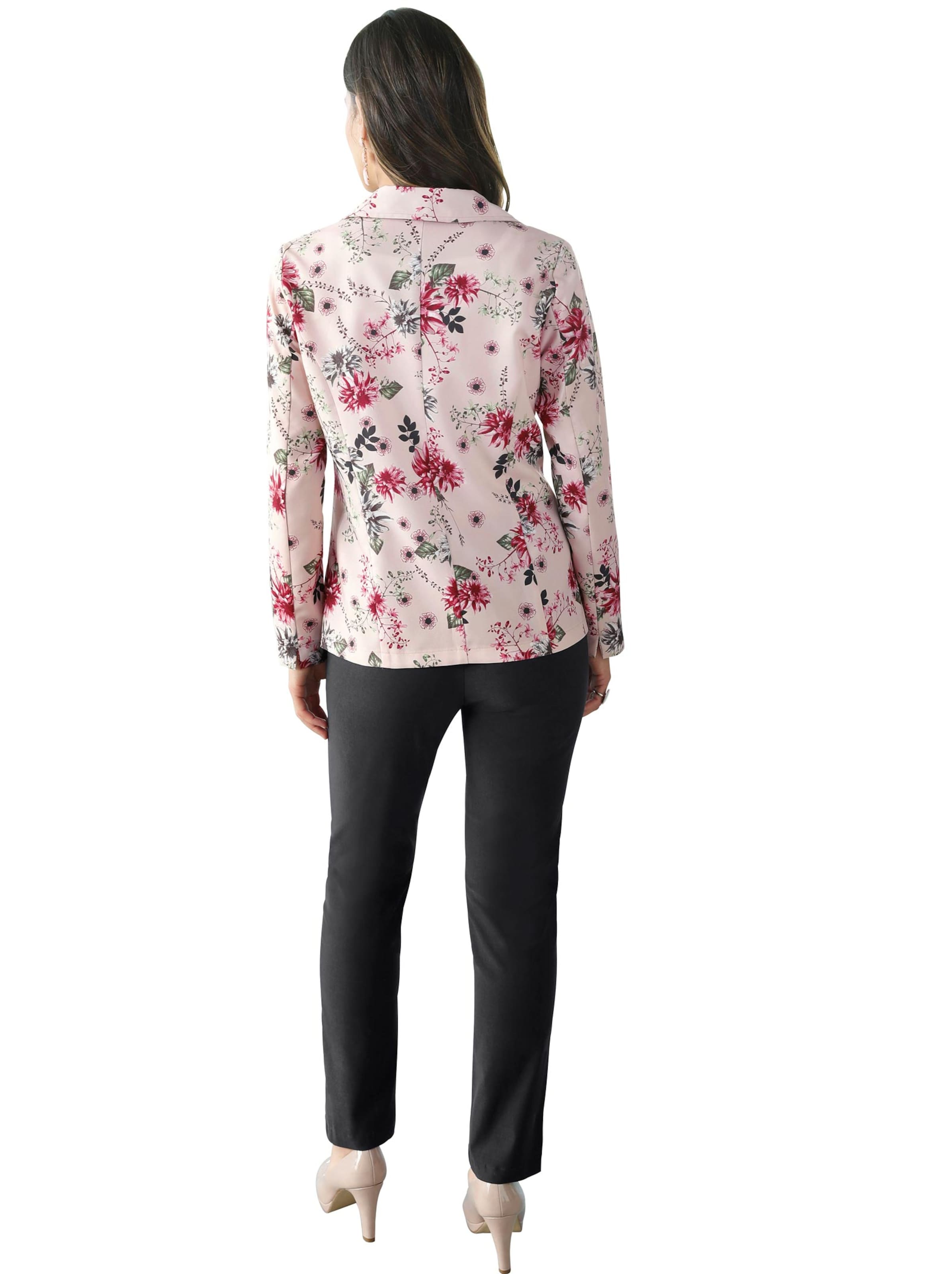 Blazer - rosé-bedruckt