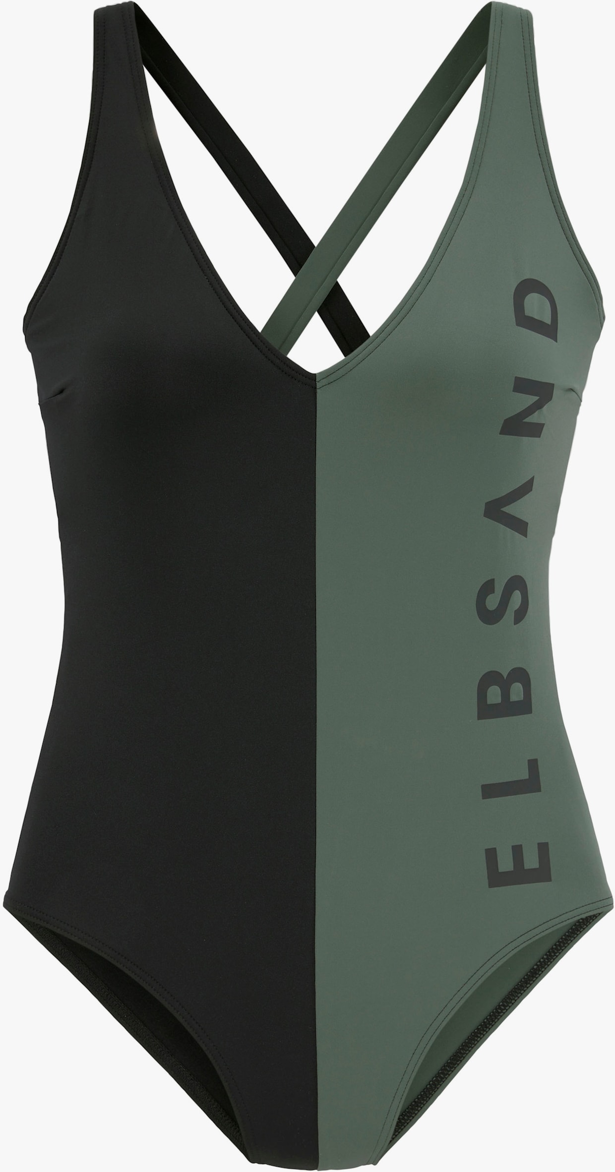 Elbsand Maillot de bain - noir-olive