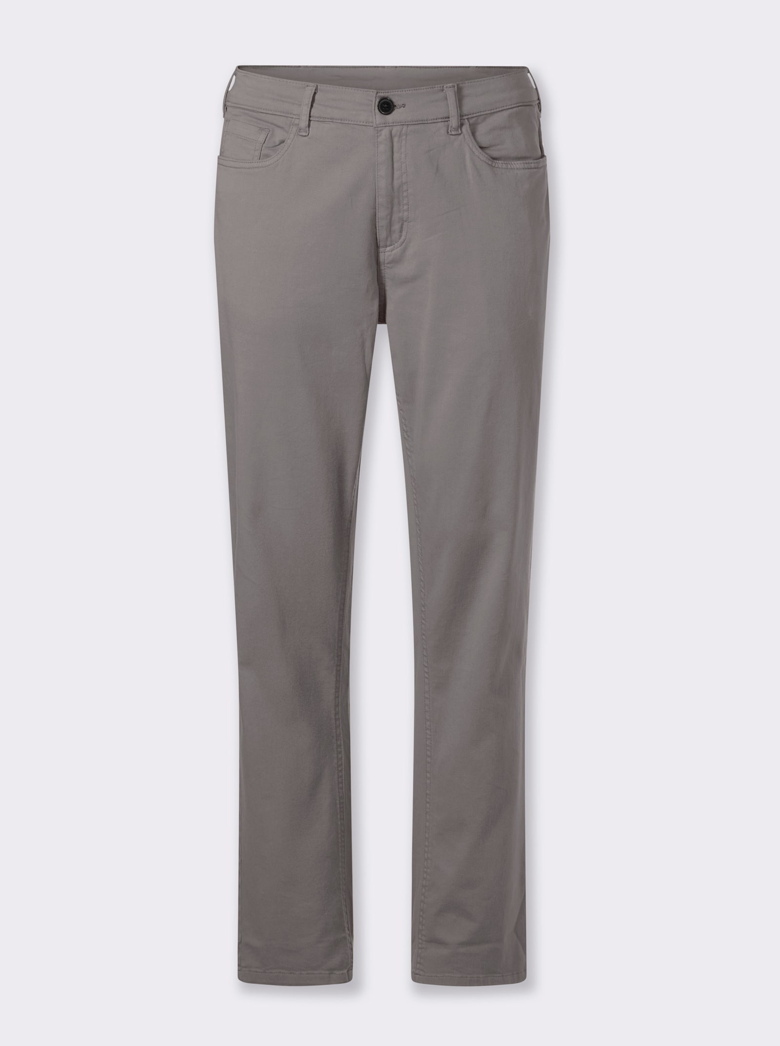 Marco Donati 5-pocketsbroek van twill - grijs