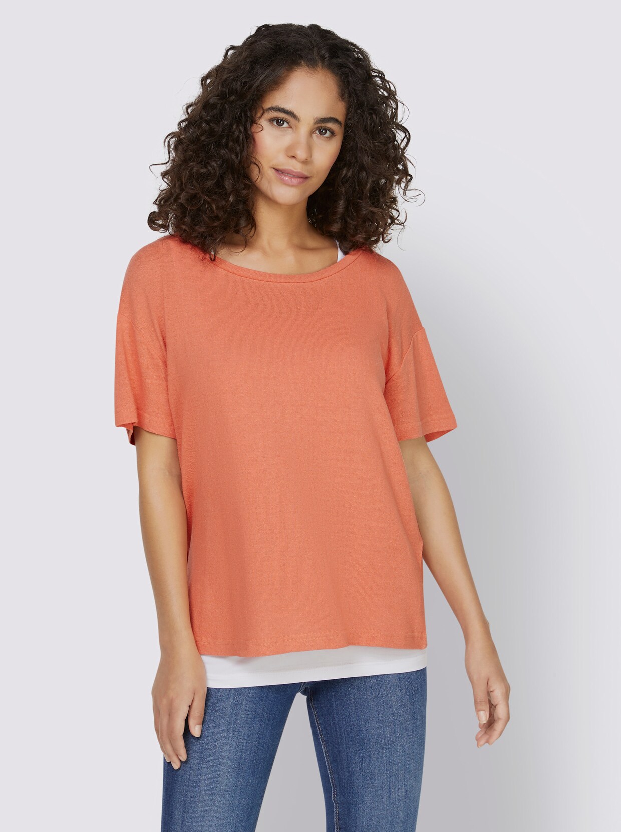 heine Shirt - papaya