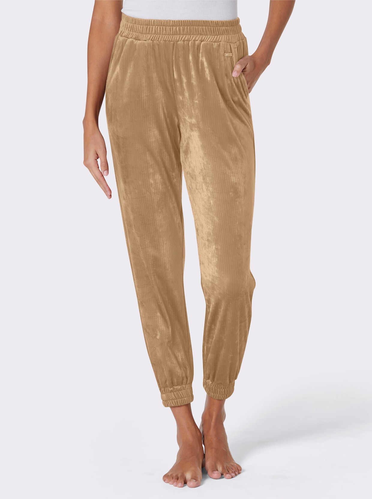 feel good Broek - camel