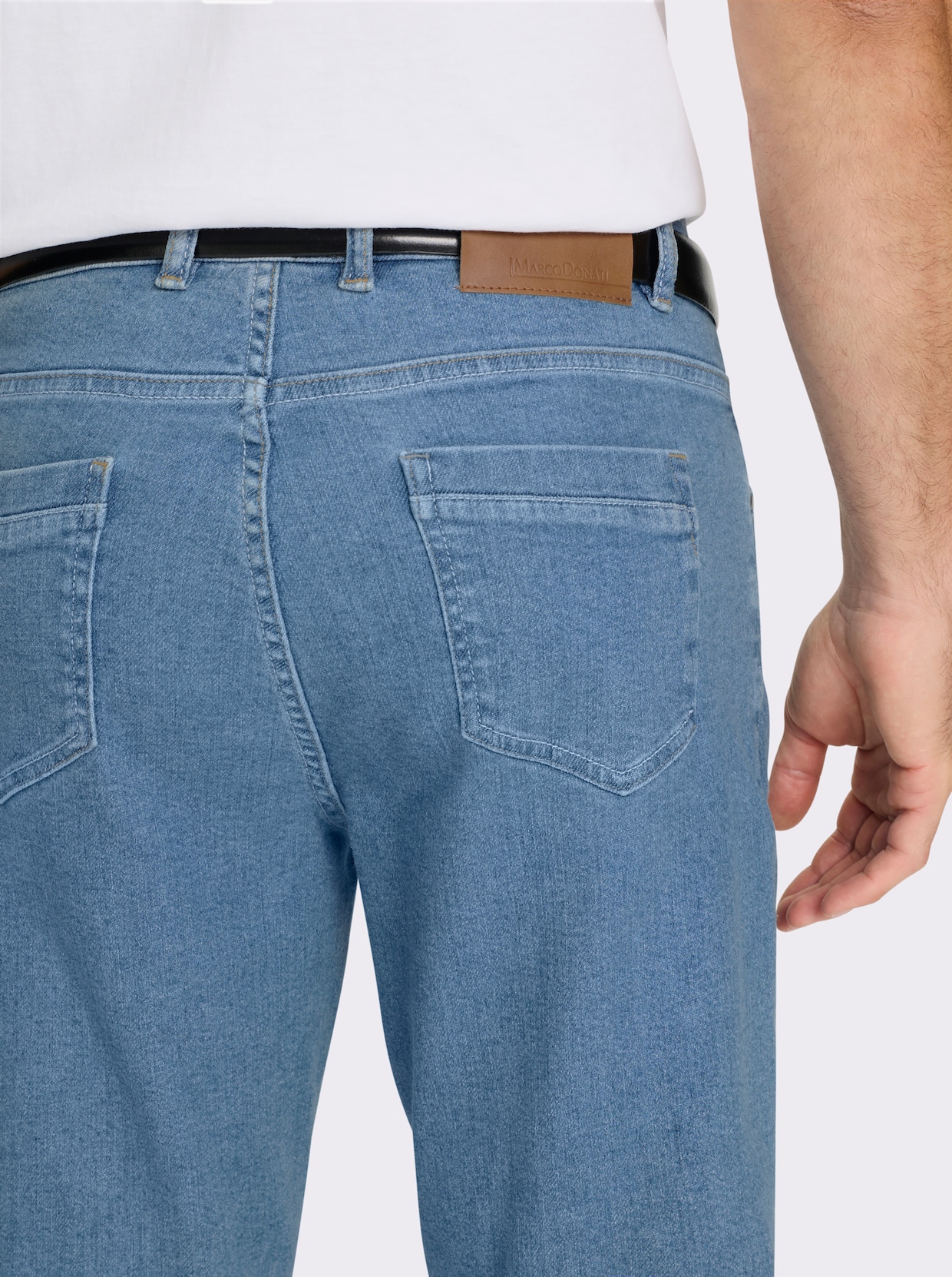 Marco Donati 5-Pocket-Jeans - blue-bleached