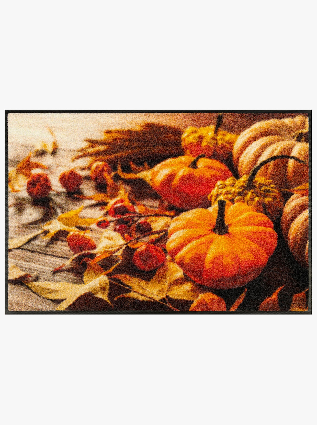 wash+dry by Kleen-Tex Fußmatte - orange-braun