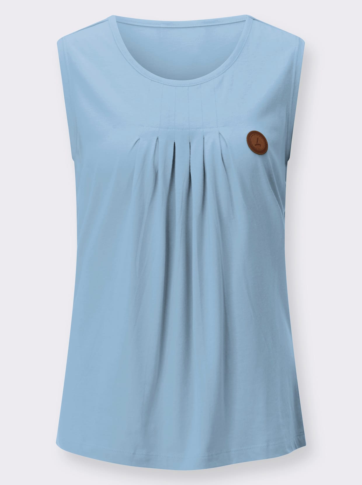 Shirttop - eisblau