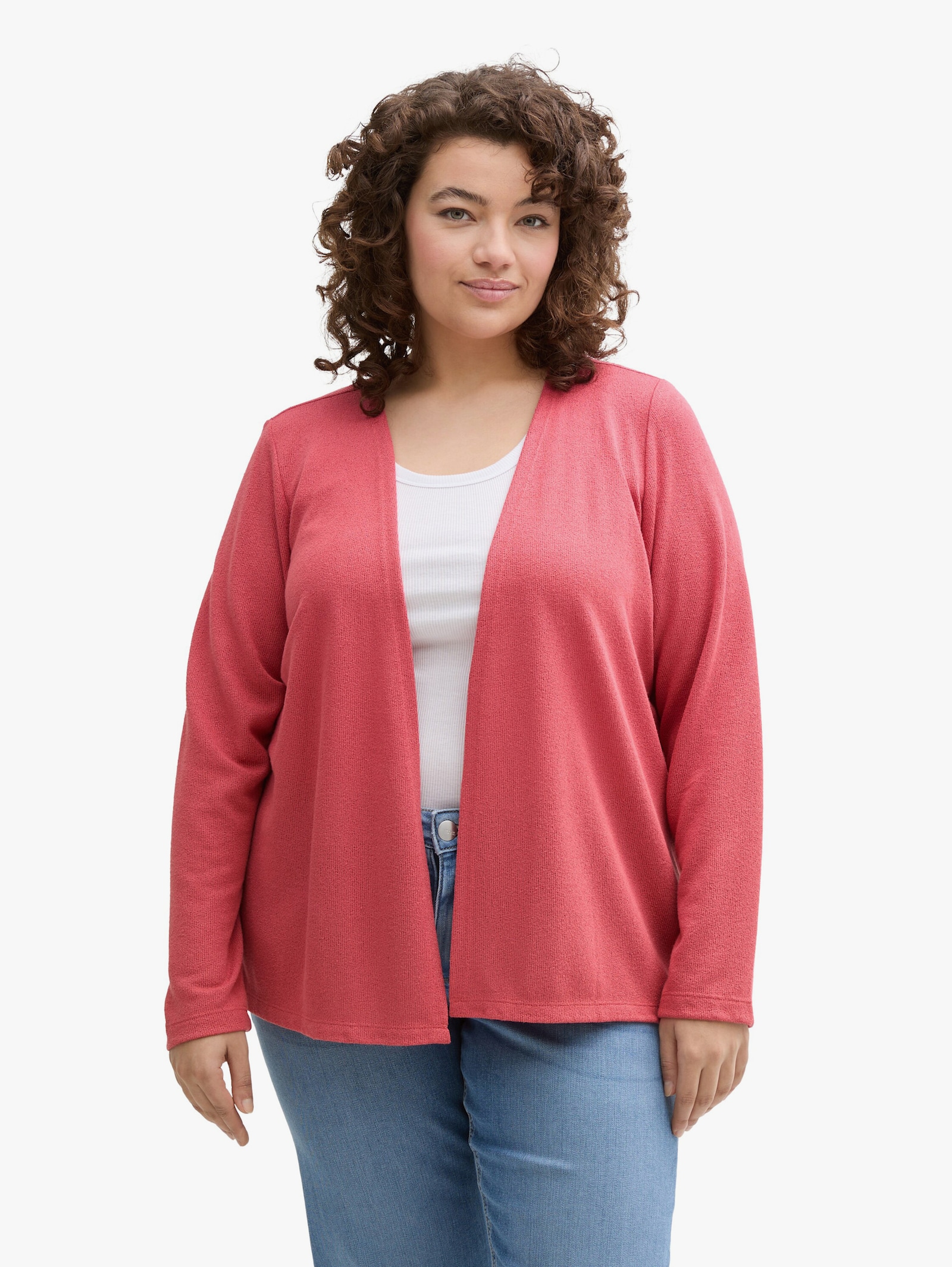 Langarmshirt - berry red
