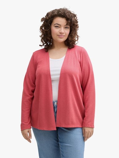 Langarmshirt - berry red