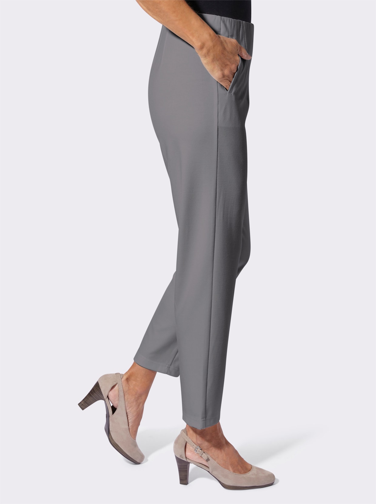 Jerseyhose - grau