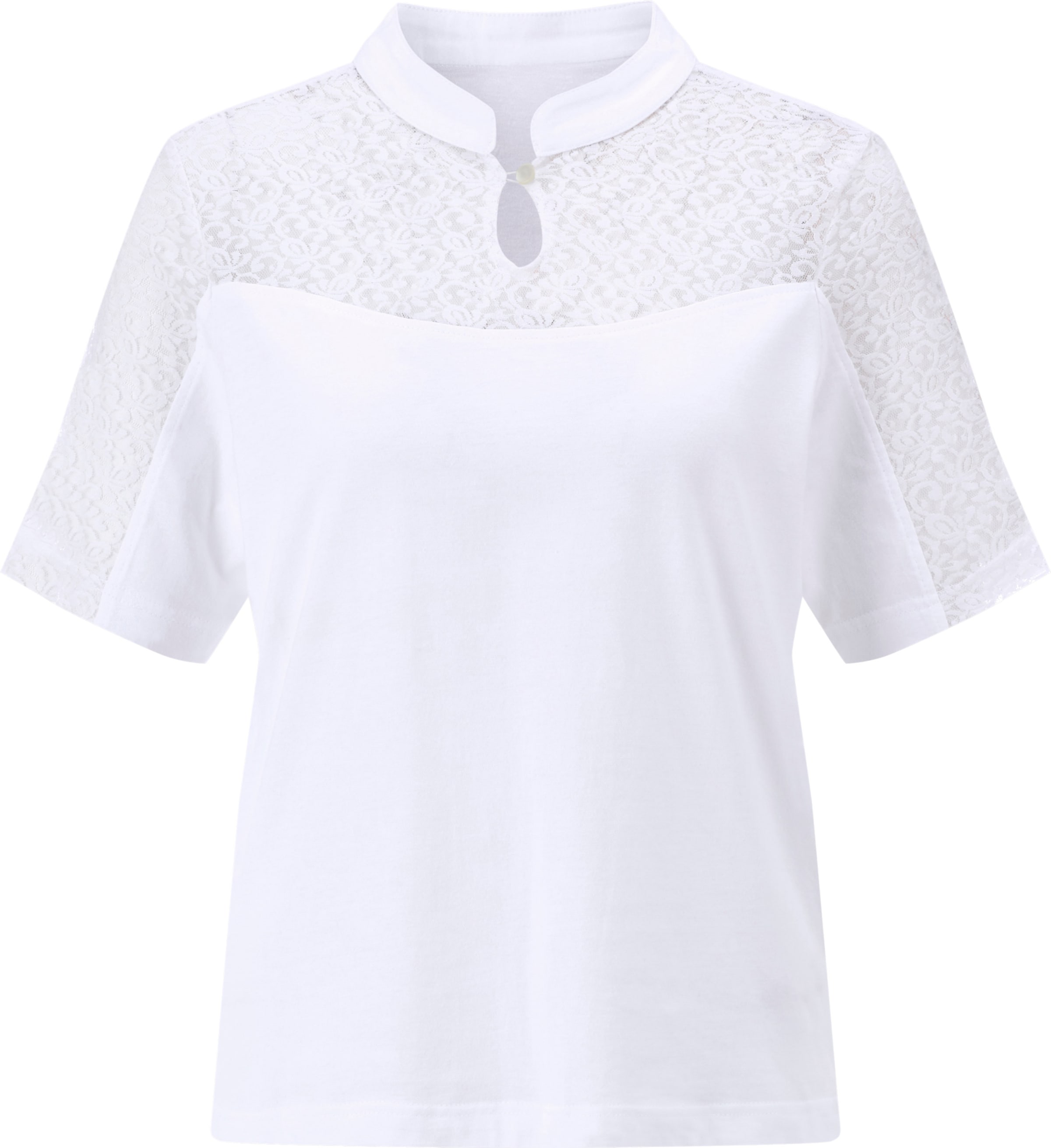 Your Look... for less! Dames Traditioneel shirt wit Maat