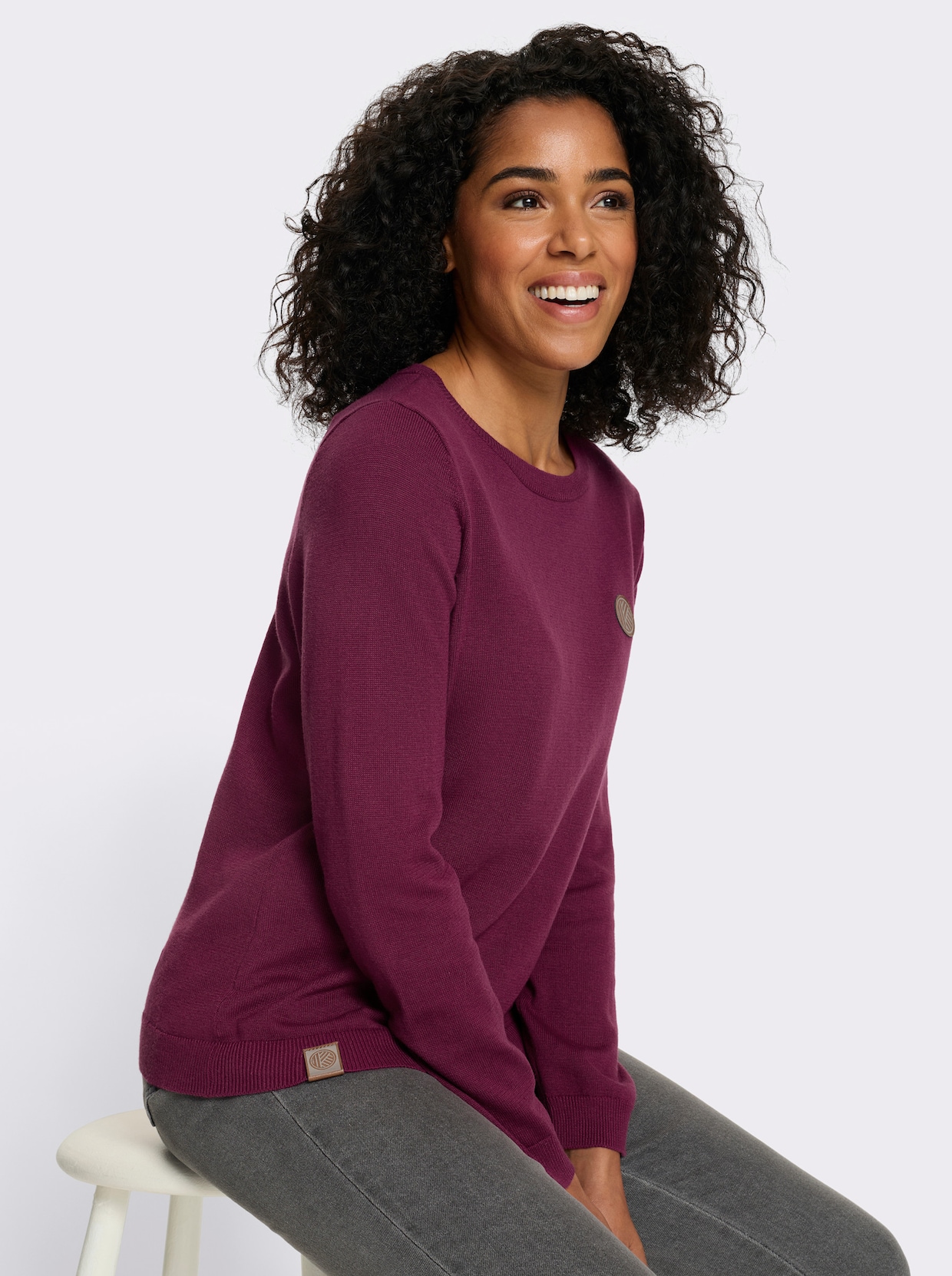 Pullover mit 50% Baumwolle - malve