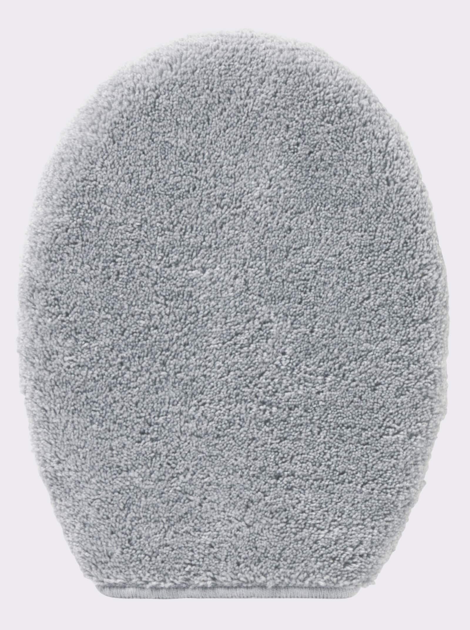 Grund Badematte - grau-gemustert