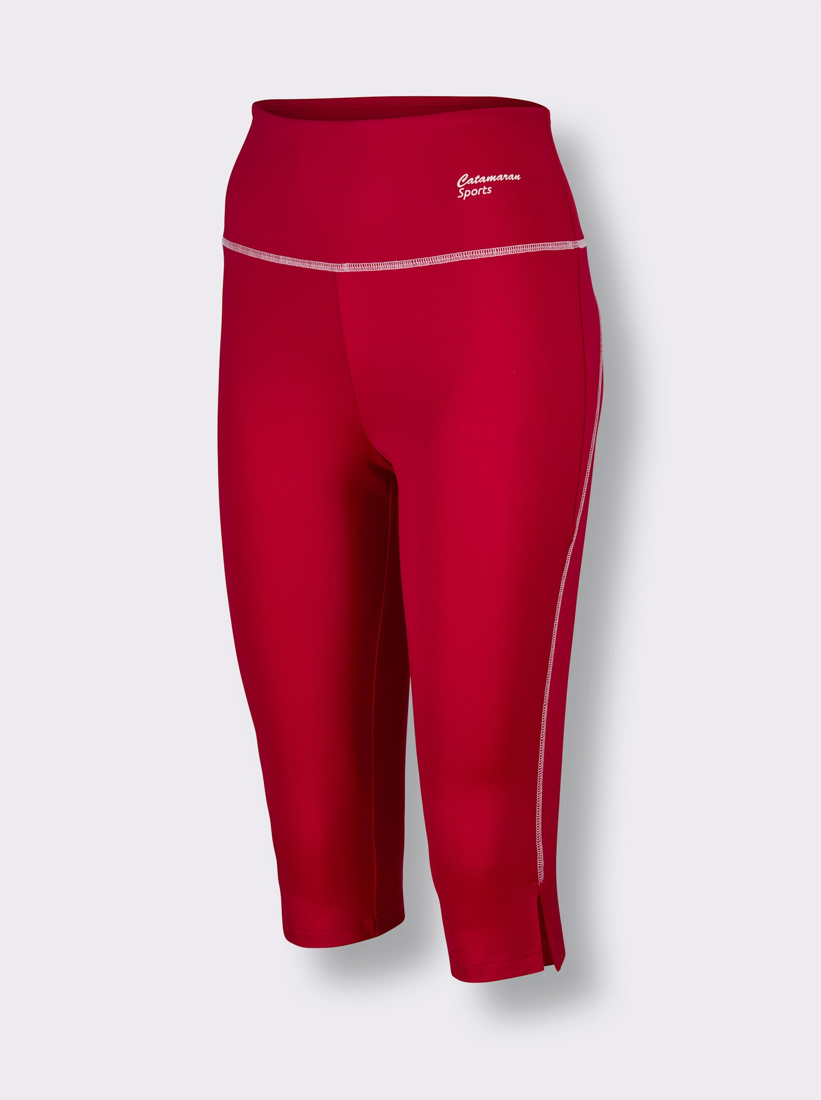 Catamaran Sports Sporthose in Capri-Länge - rot