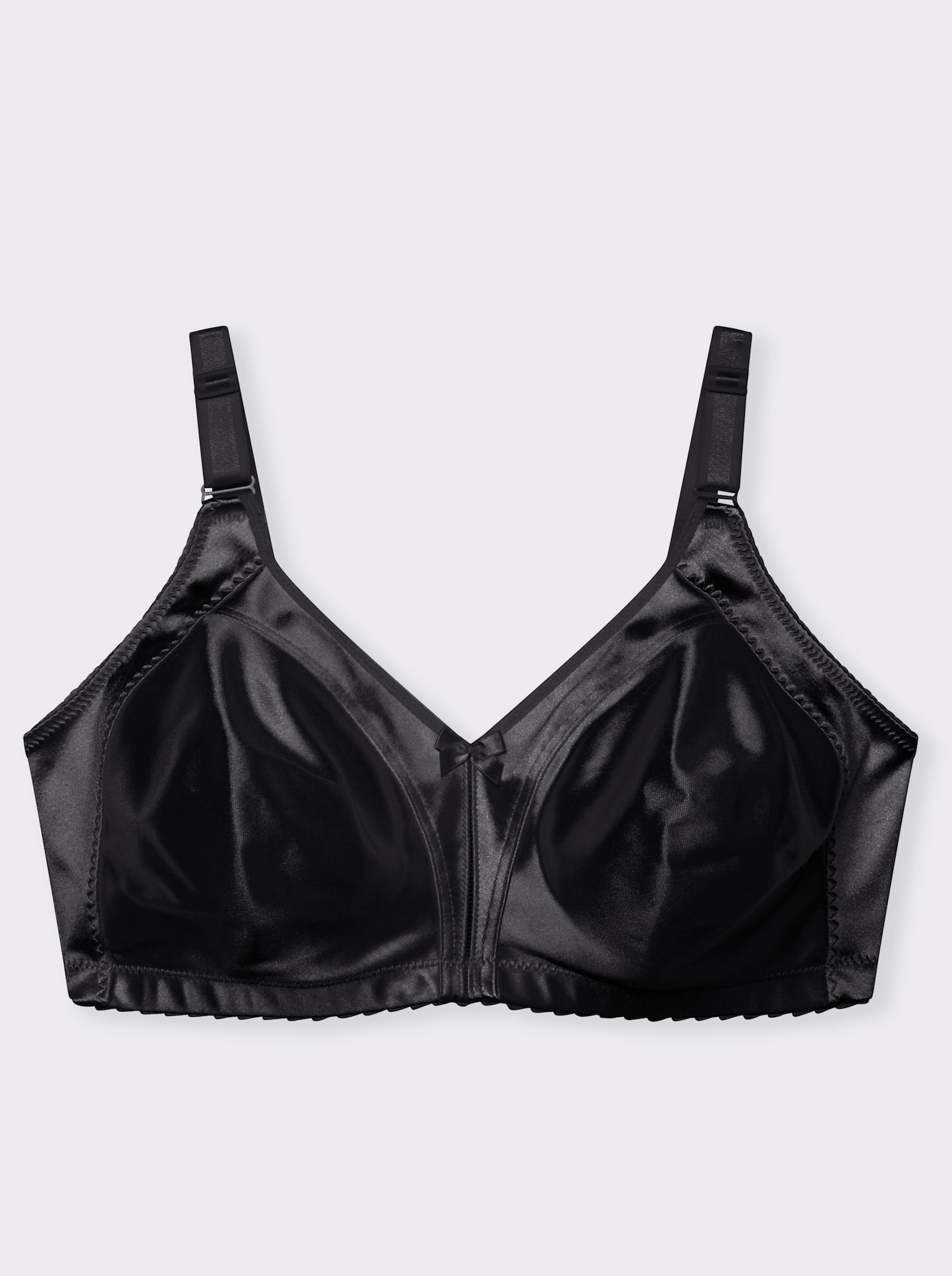 Naturana Minimizer-BH ohne Bügel mit vorgeformten Cups - schwarz