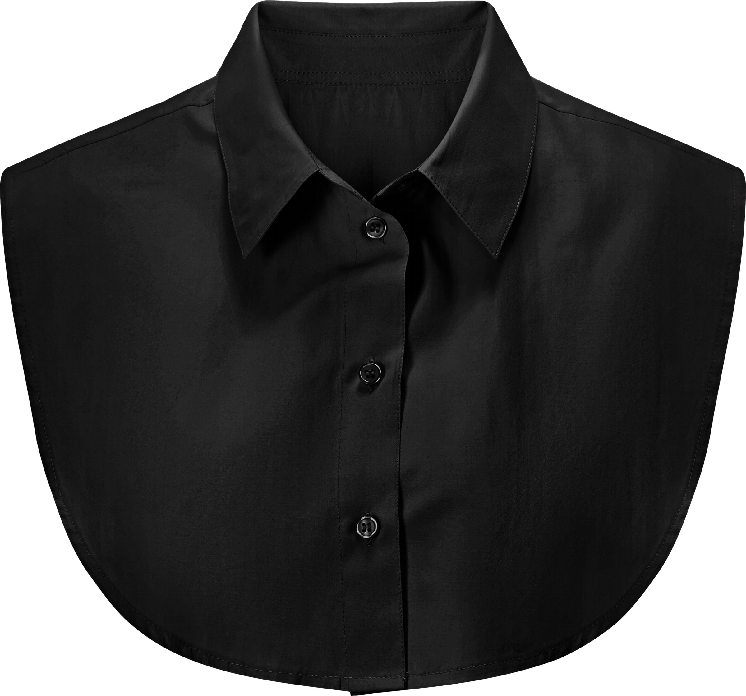 Pullover in günstig Kaufen-Blusenkragen in schwarz von heine. Blusenkragen in schwarz von heine <![CDATA[Für eine gepflegte Optik: Diesen Einsteckkragen können Sie einfach unter einen Pullover oder ein Shirt ziehen und so ganz schnell Ihr Outfit aufpeppen. Mit Knopfleiste.]]>. 