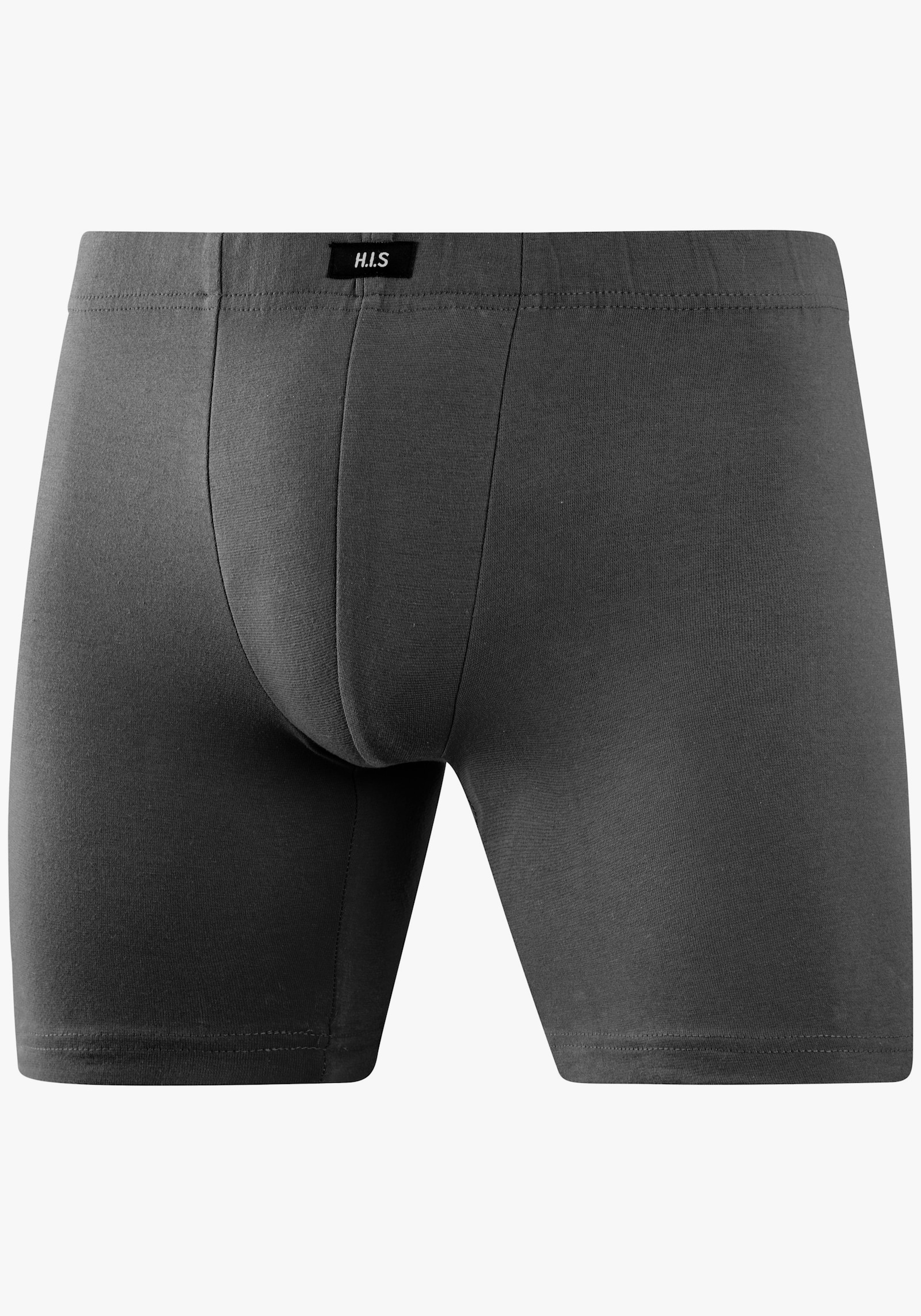 H.I.S Langer Boxer - lila, grau, blau, grün, grau