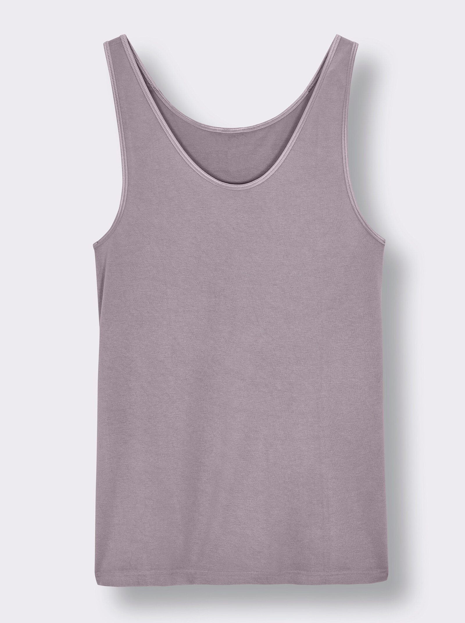 wäschepur Achselhemd in Modal-Qualität - mauve