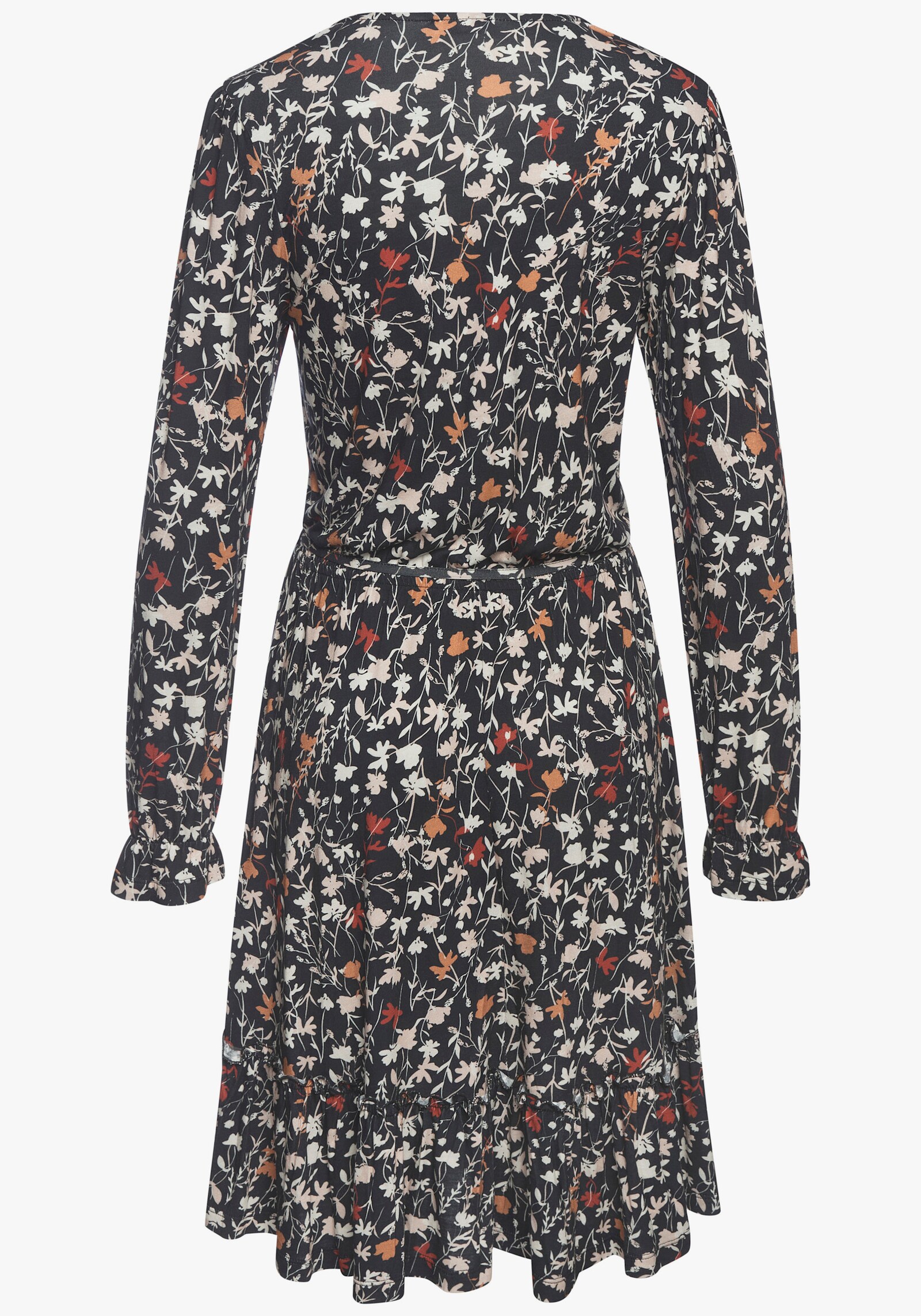 LASCANA Jerseykleid - schwarz bedruckt