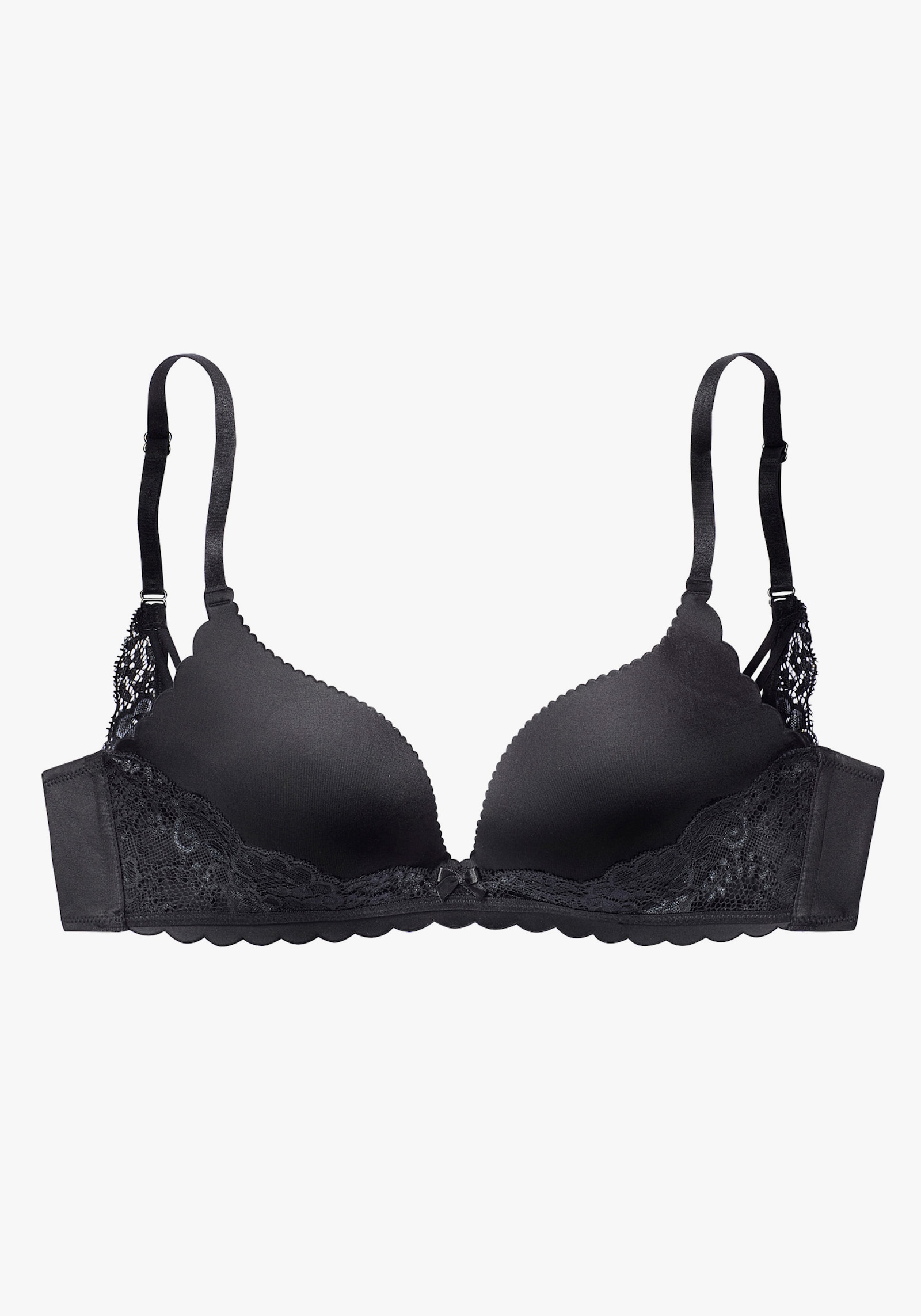 LASCANA Push-up-BH - schwarz