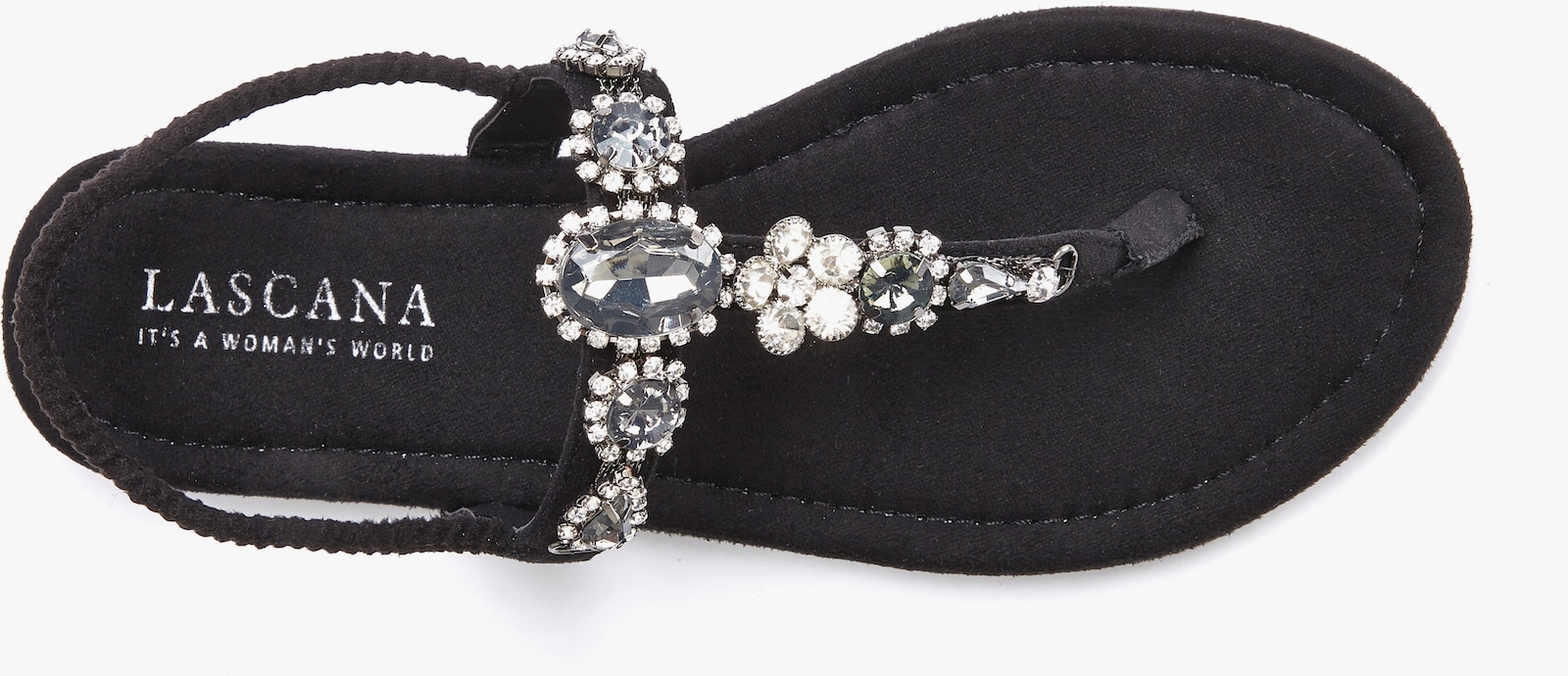 LASCANA Zehentrenner - schwarz