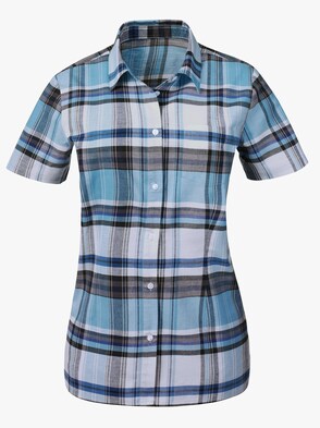 Karobluse - marine-kariert