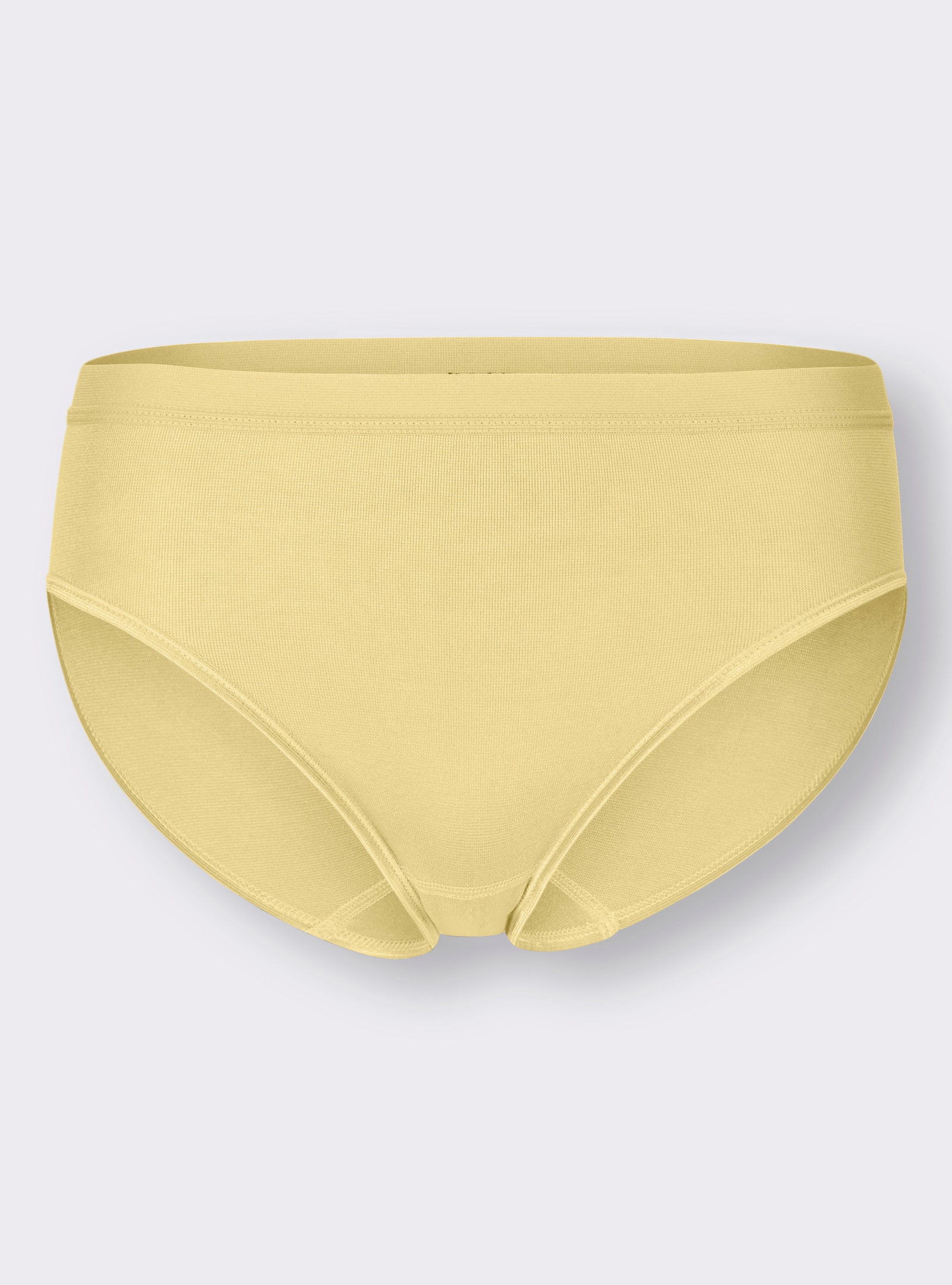wäschepur Slip mit elastischen Abschlüssen - zitrone