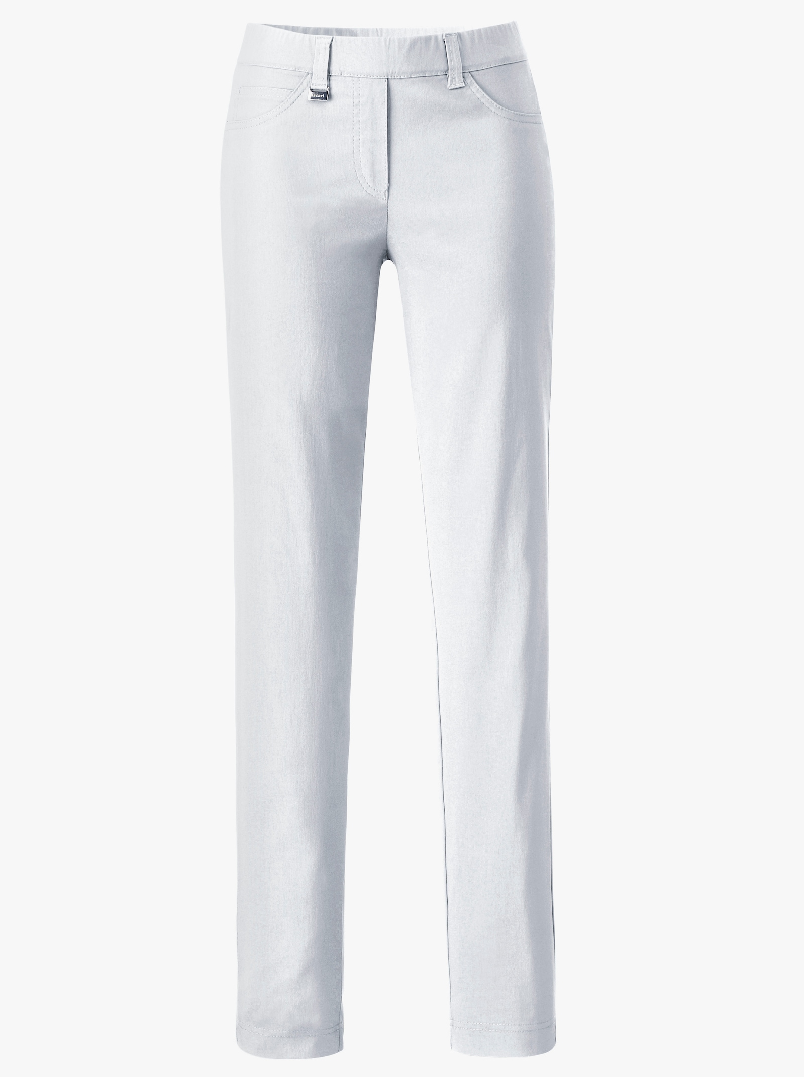 Ascari Stretch-Hose in Schlupfform, Bengalin - weiss