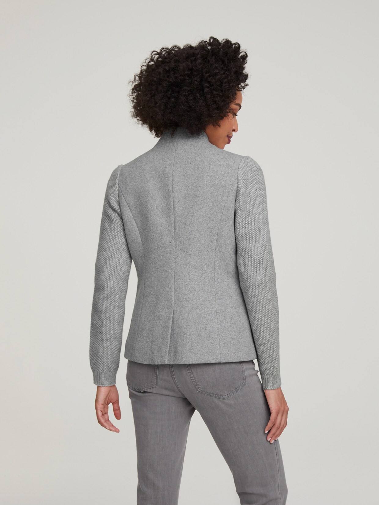 heine Blazer - grau-melange