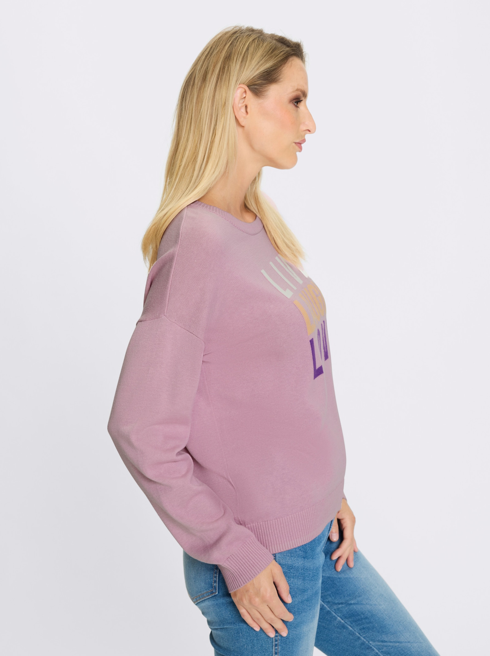 heine Feinstrickpullover - rosé