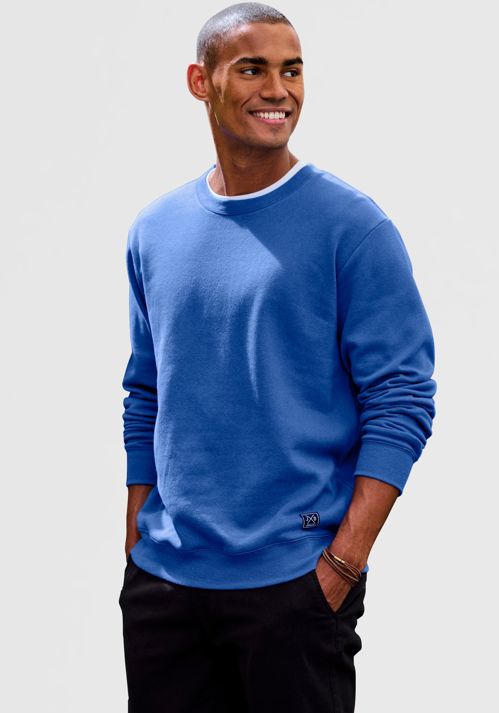John Devin Sweatshirt - blau