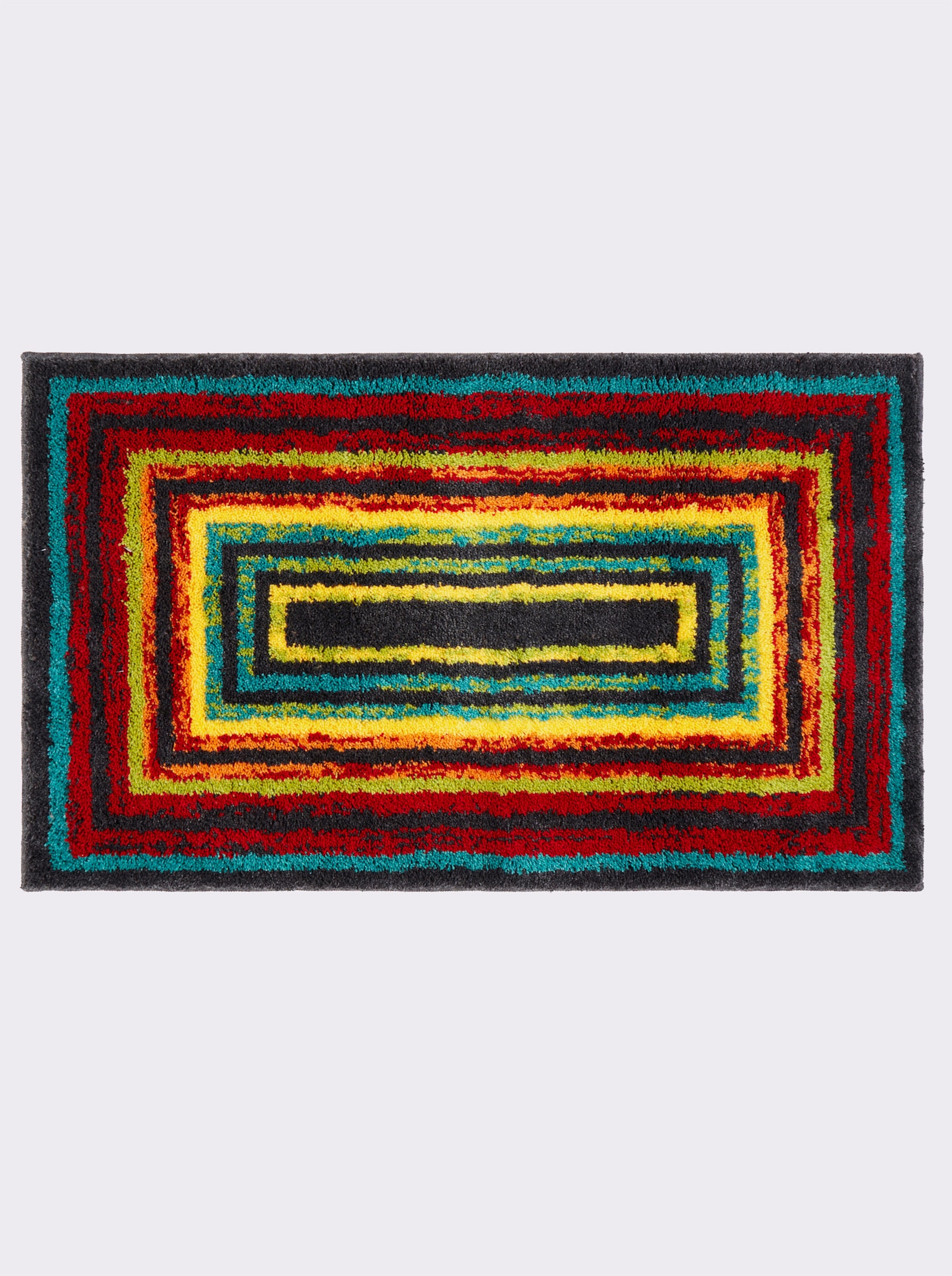 Grund Badematte - anthrazit-bunt