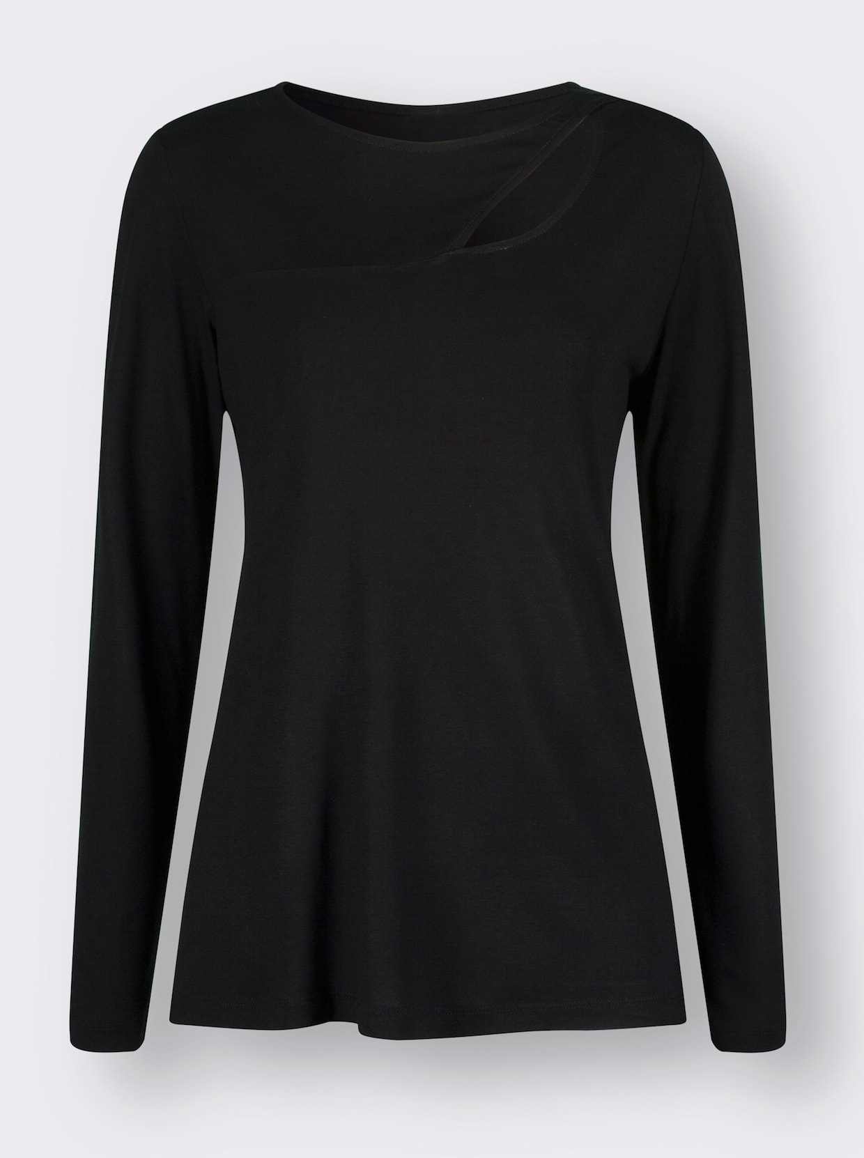 Langarm-Shirt - schwarz